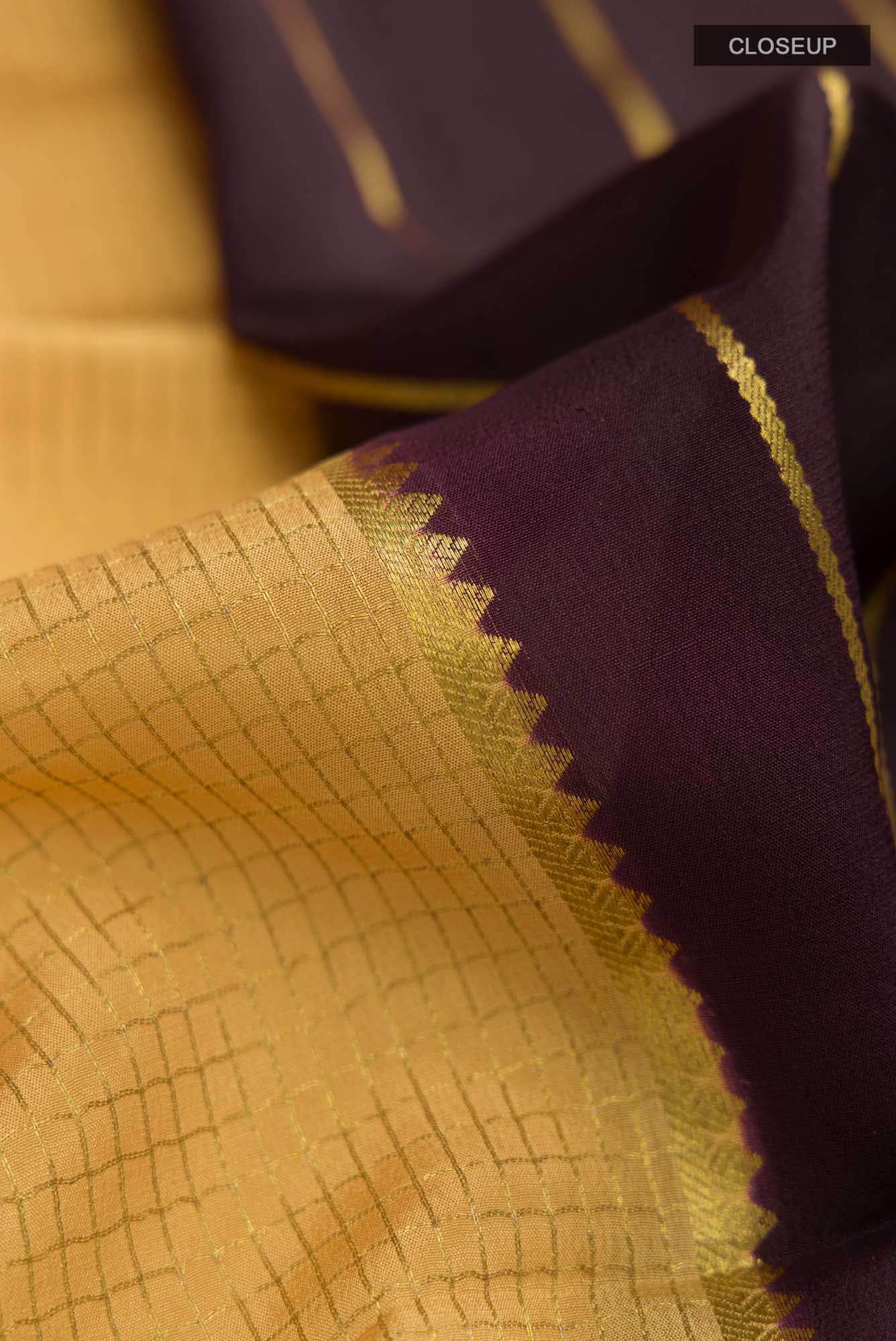 Multi Mysore Crepe Saree