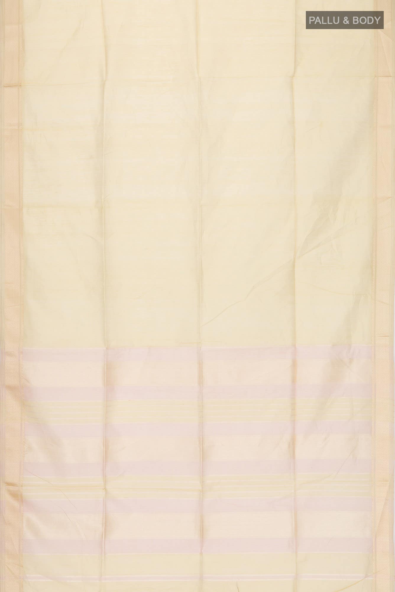 Beige Maheshwari Silk Cotton Saree