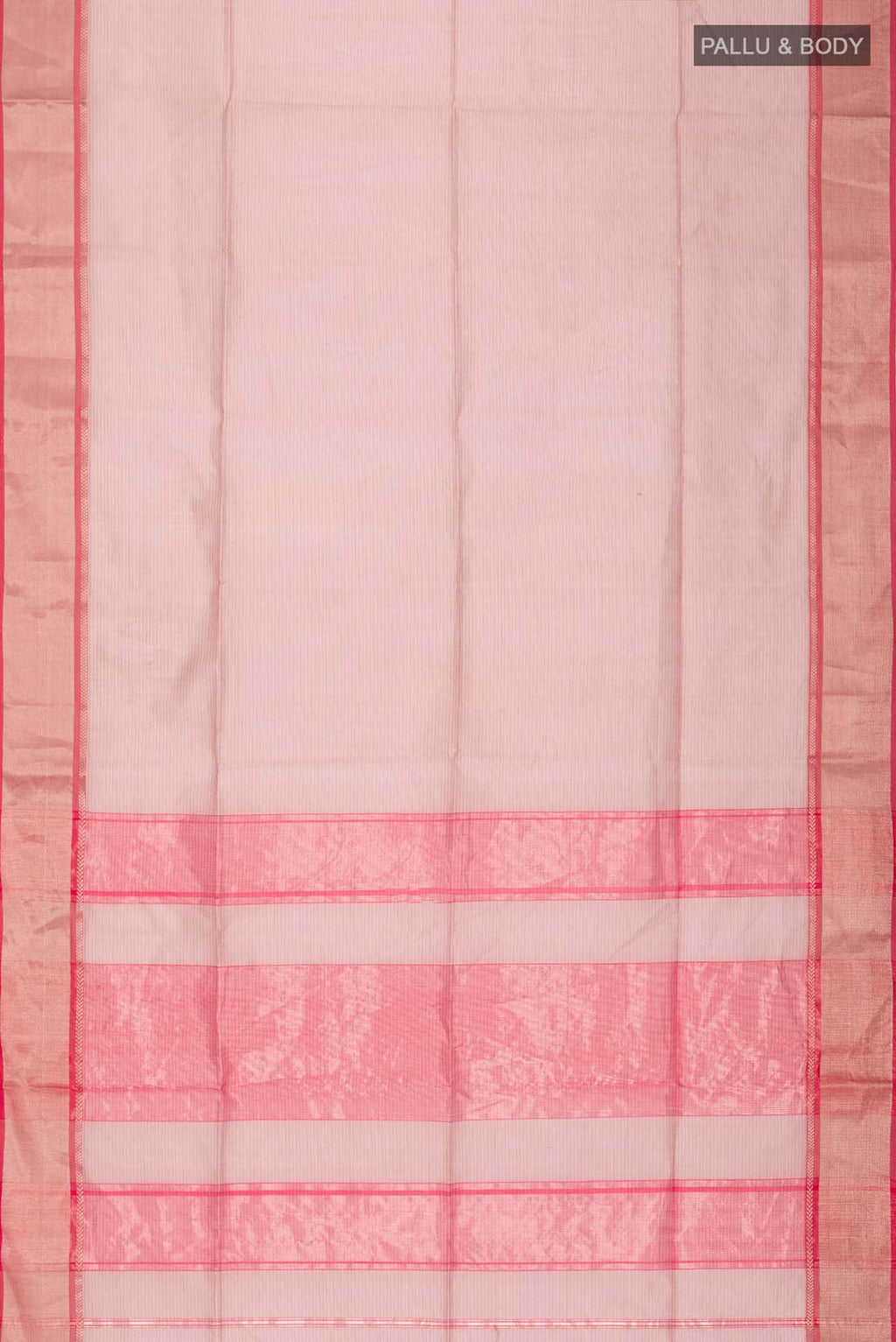Pink Maheshwari Silk Cotton Saree