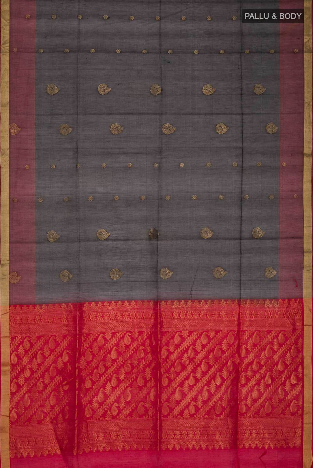 Black Silk Cotton Saree