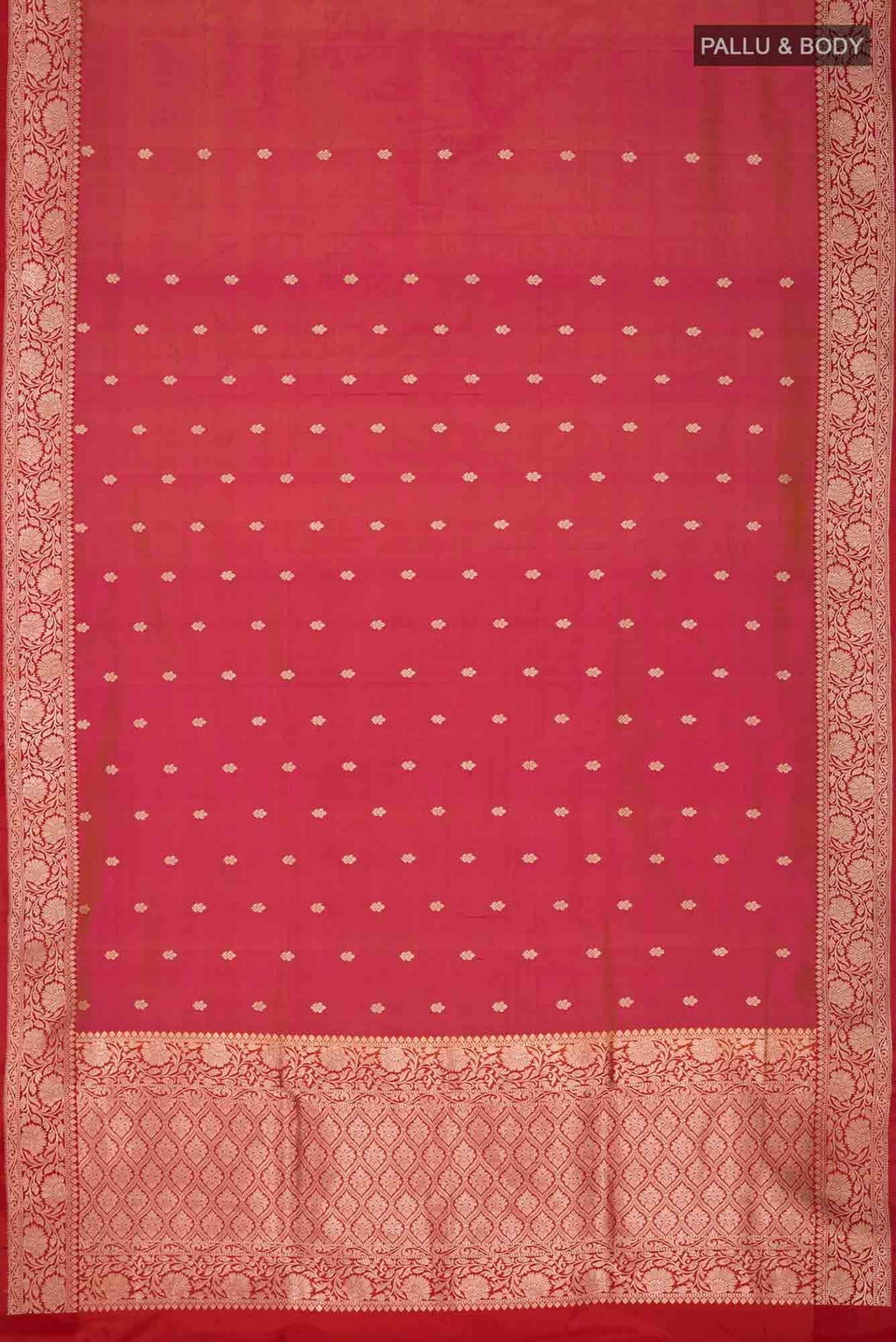 Pink Banarasi Katan Silk Saree