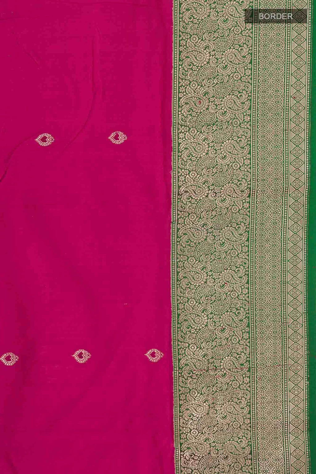 Pink Banarasi Katan Silk Saree
