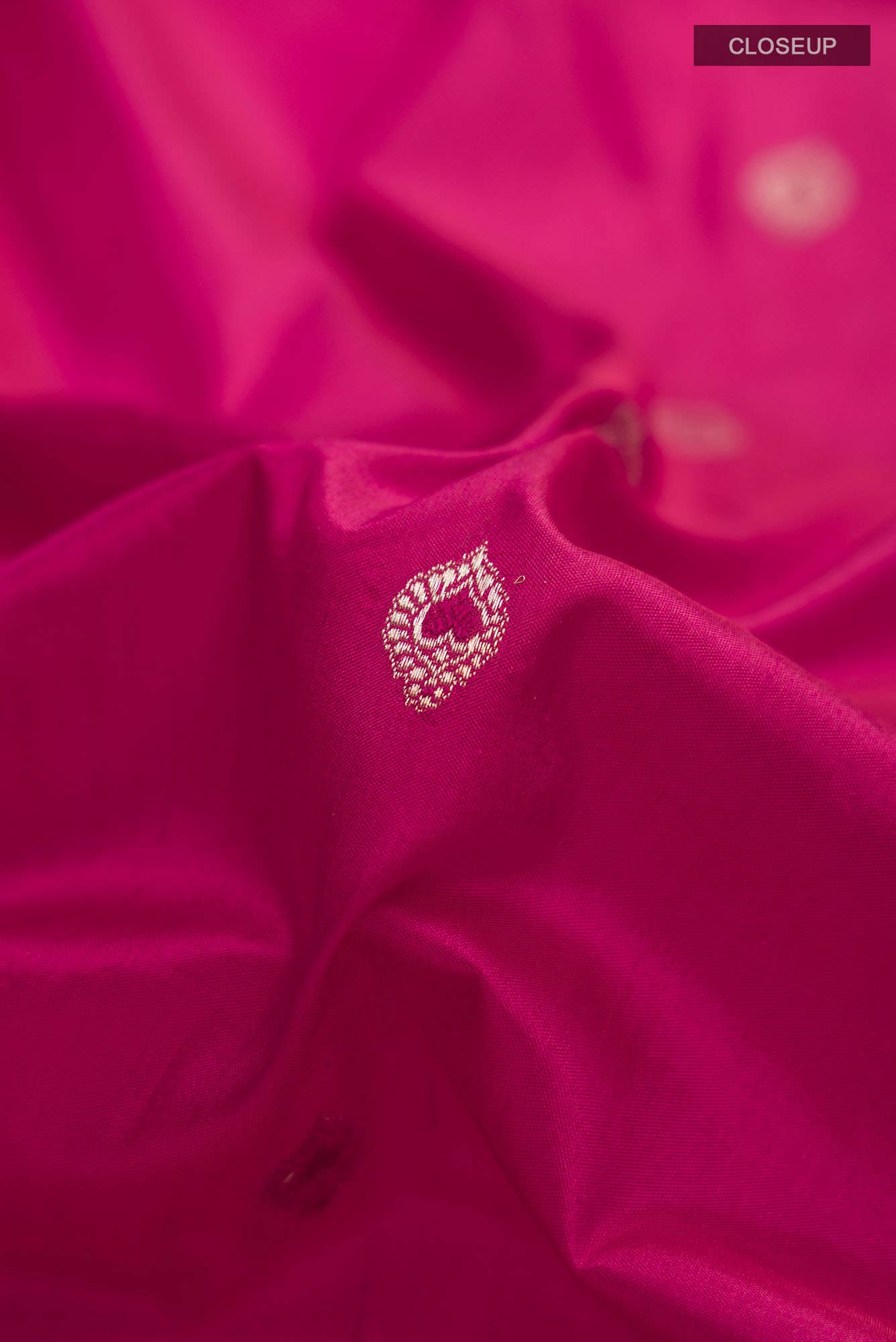 Pink Banarasi Katan Silk Saree