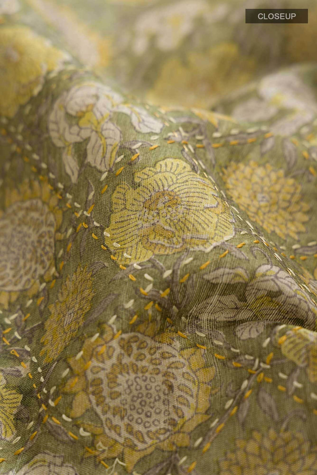 Green Bhagalpuri Tussar Silk Saree