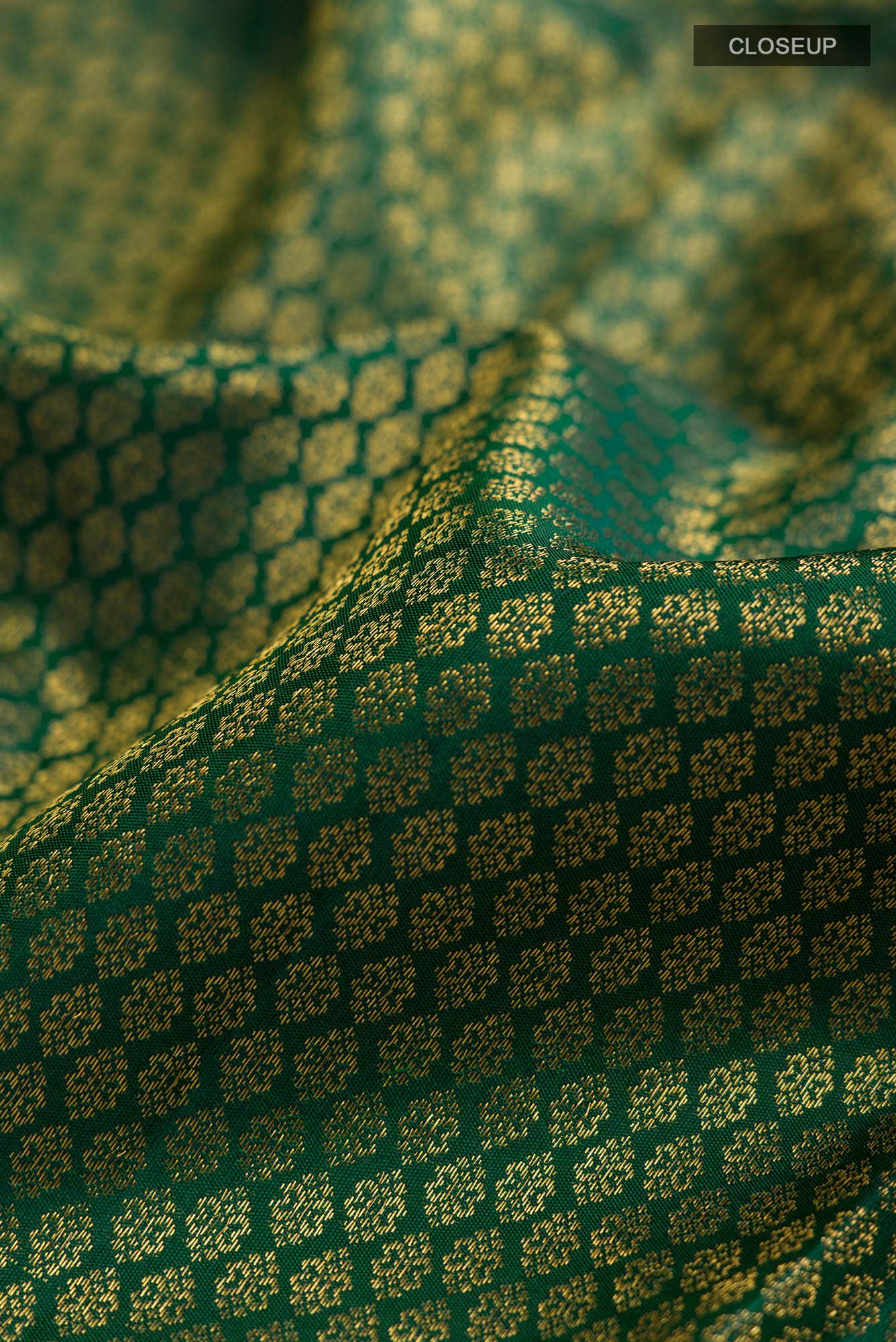 Green Kanchipuram Silk Saree