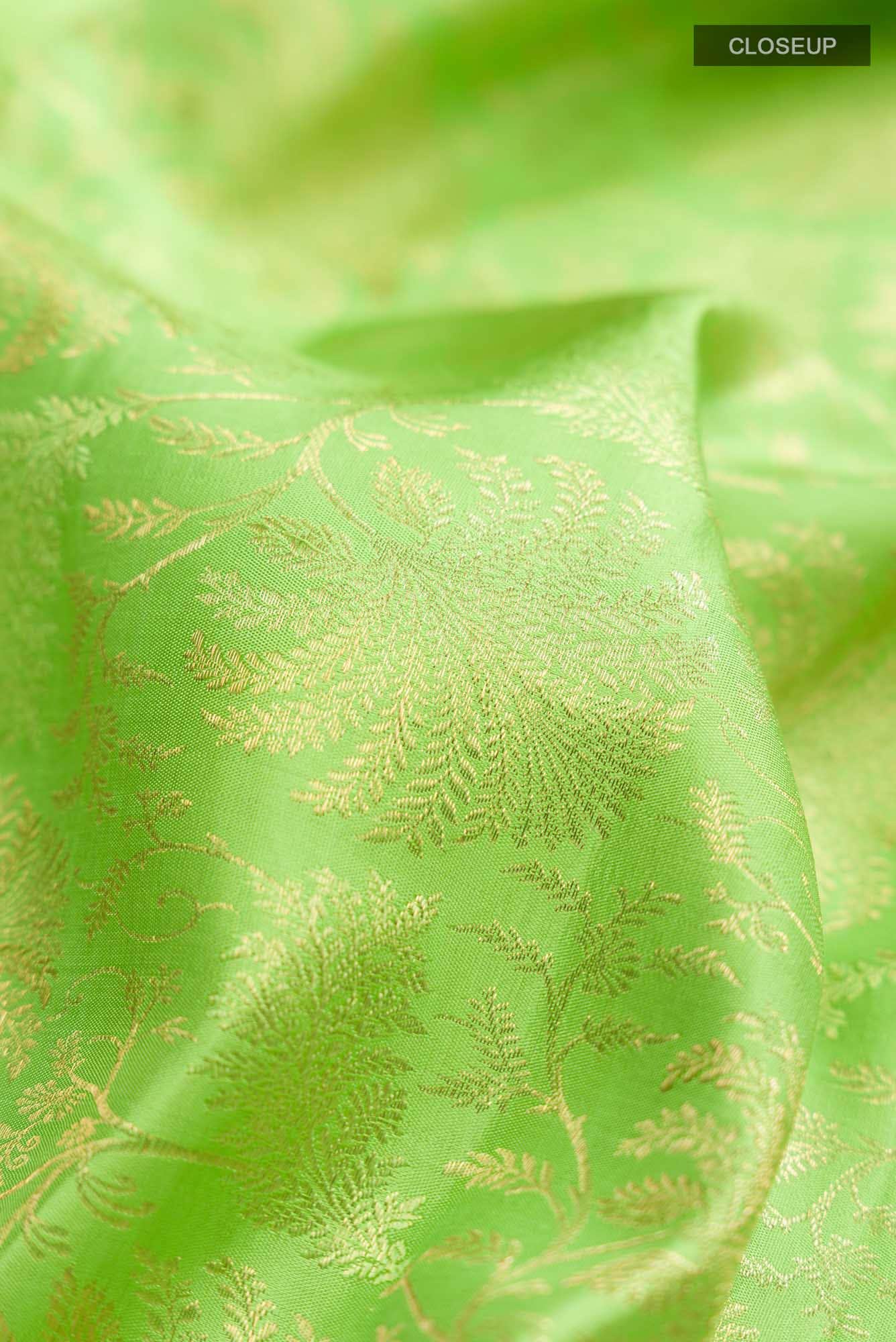 Green Kanchipuram Silk Saree