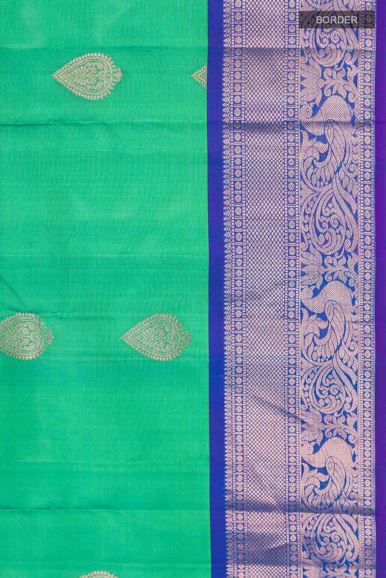 Green Kanchipuram Silk Saree