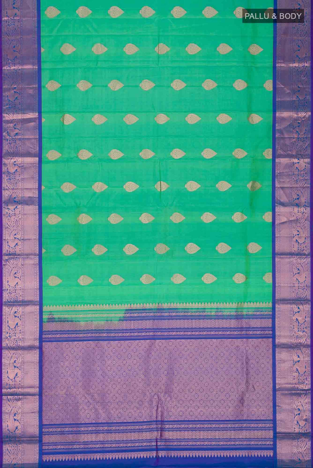 Green Kanchipuram Silk Saree