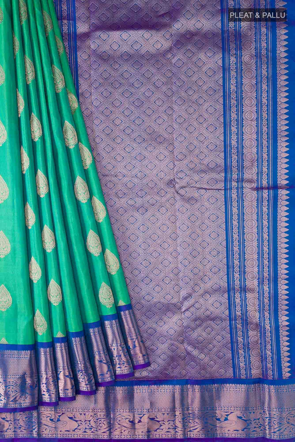 Green Kanchipuram Silk Saree