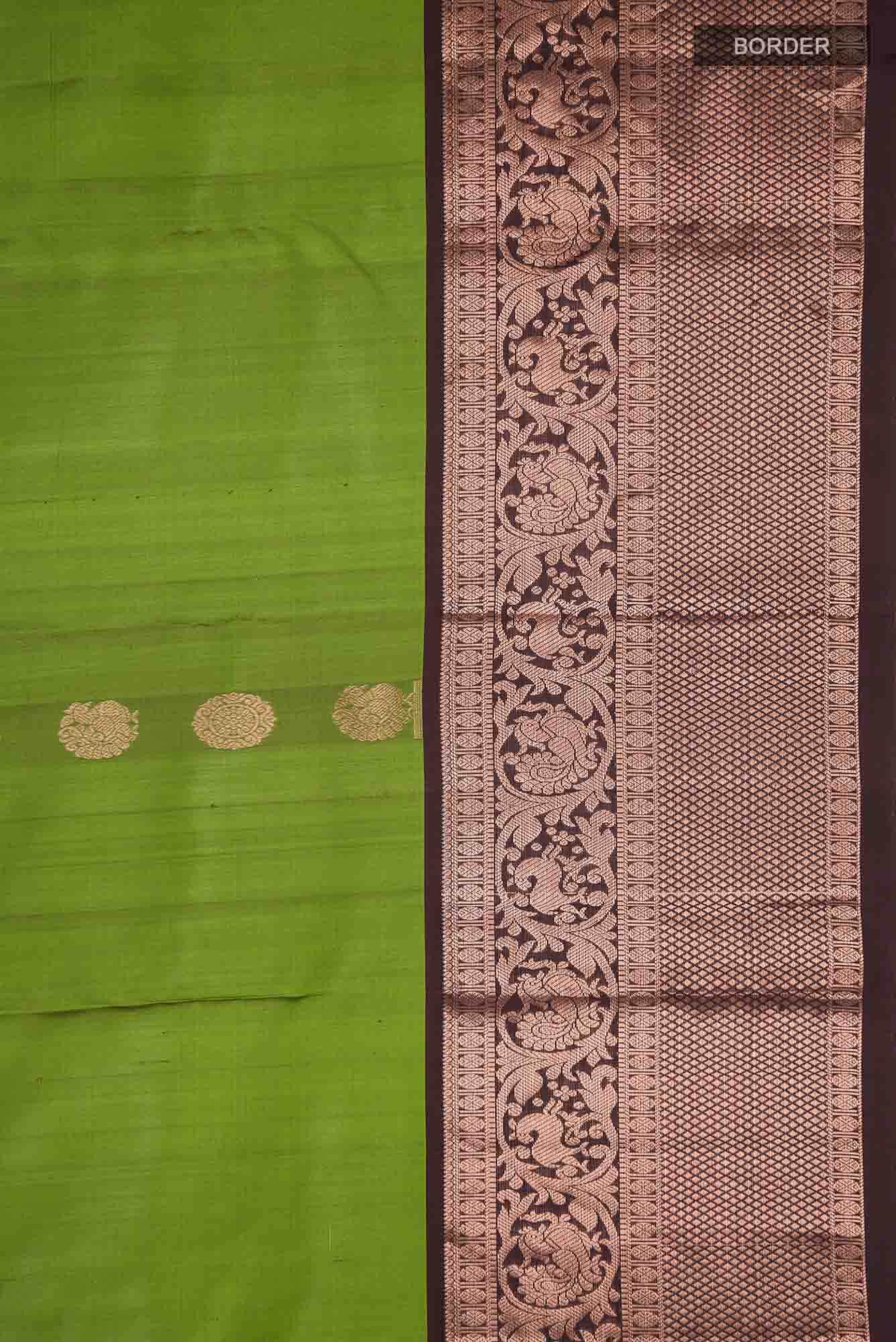 Green Kanchipuram Silk Saree