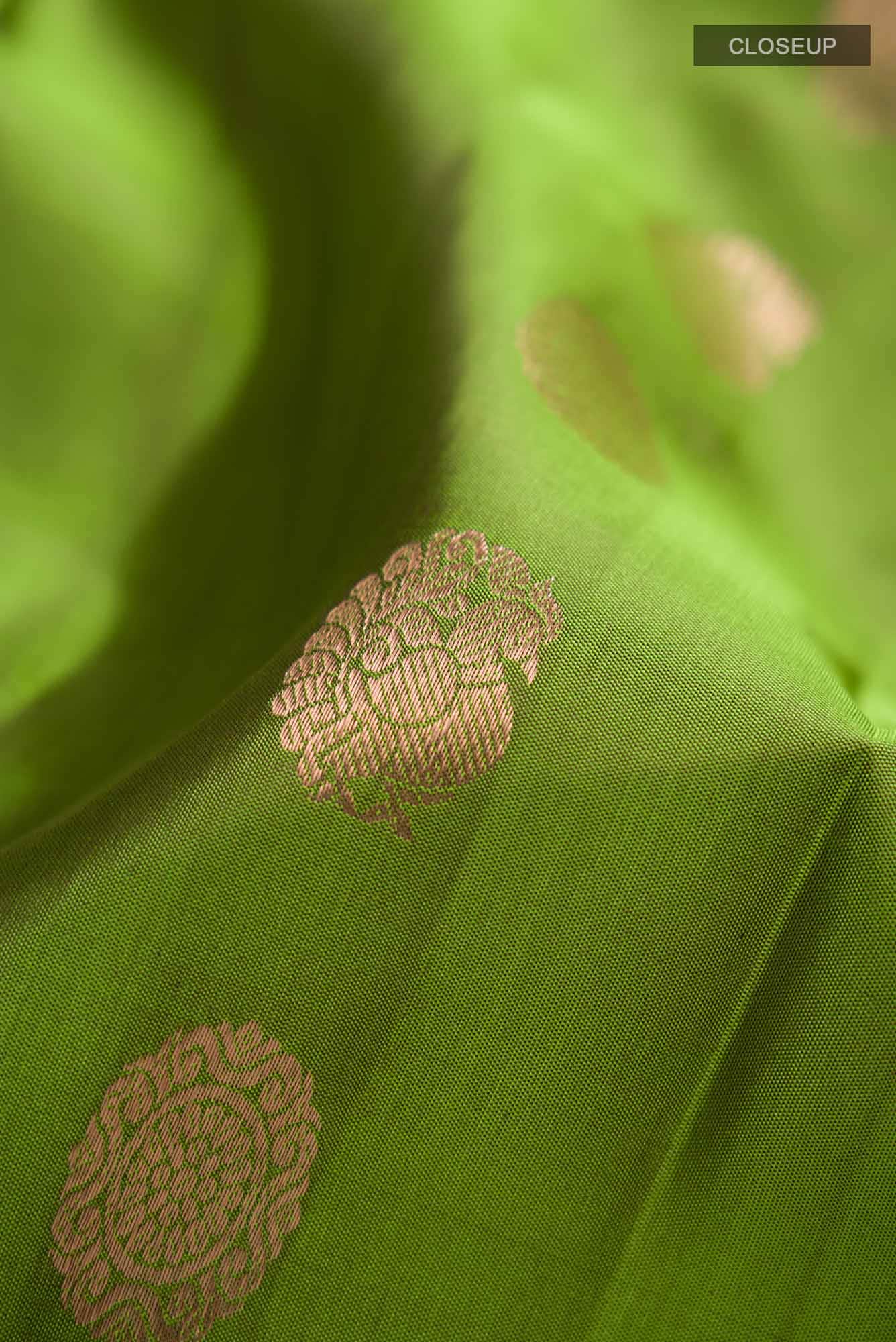 Green Kanchipuram Silk Saree
