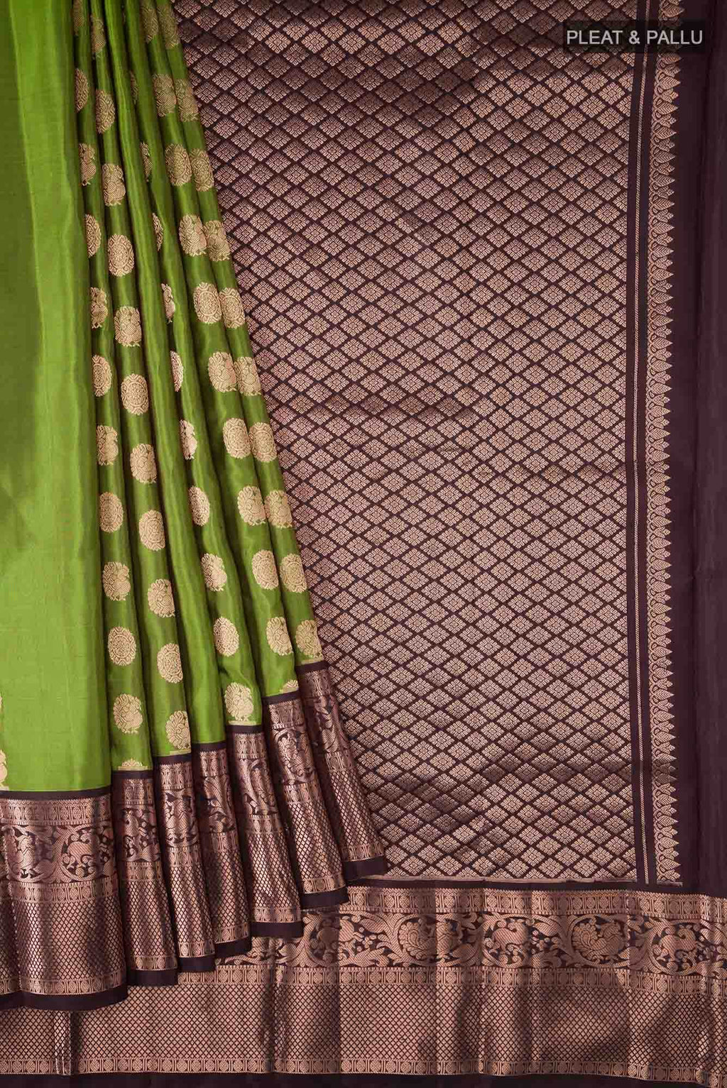 Green Kanchipuram Silk Saree