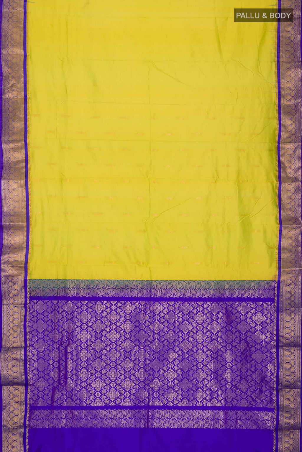 Green Bangalore Silk Saree