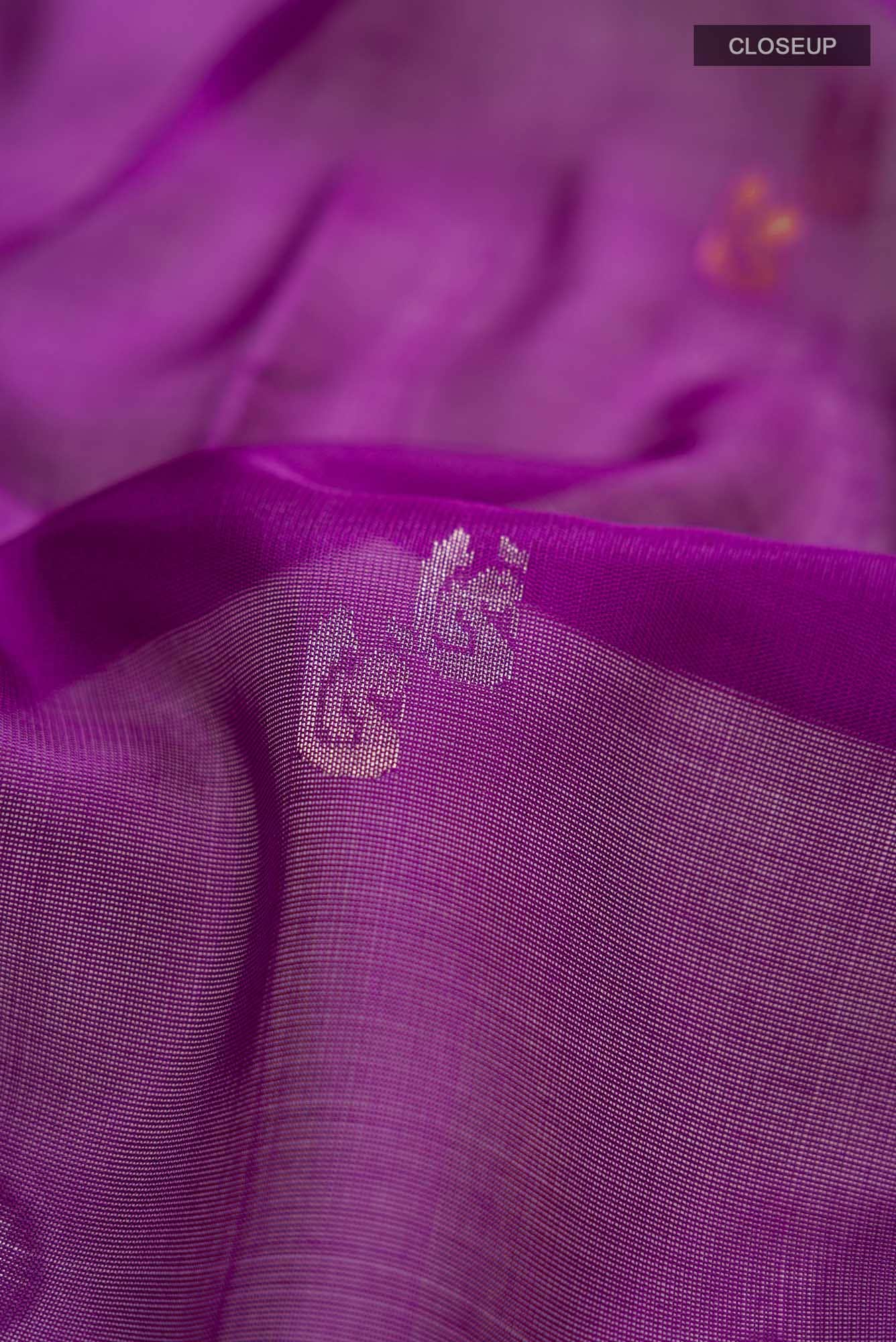 Purple Uppada Silk Saree