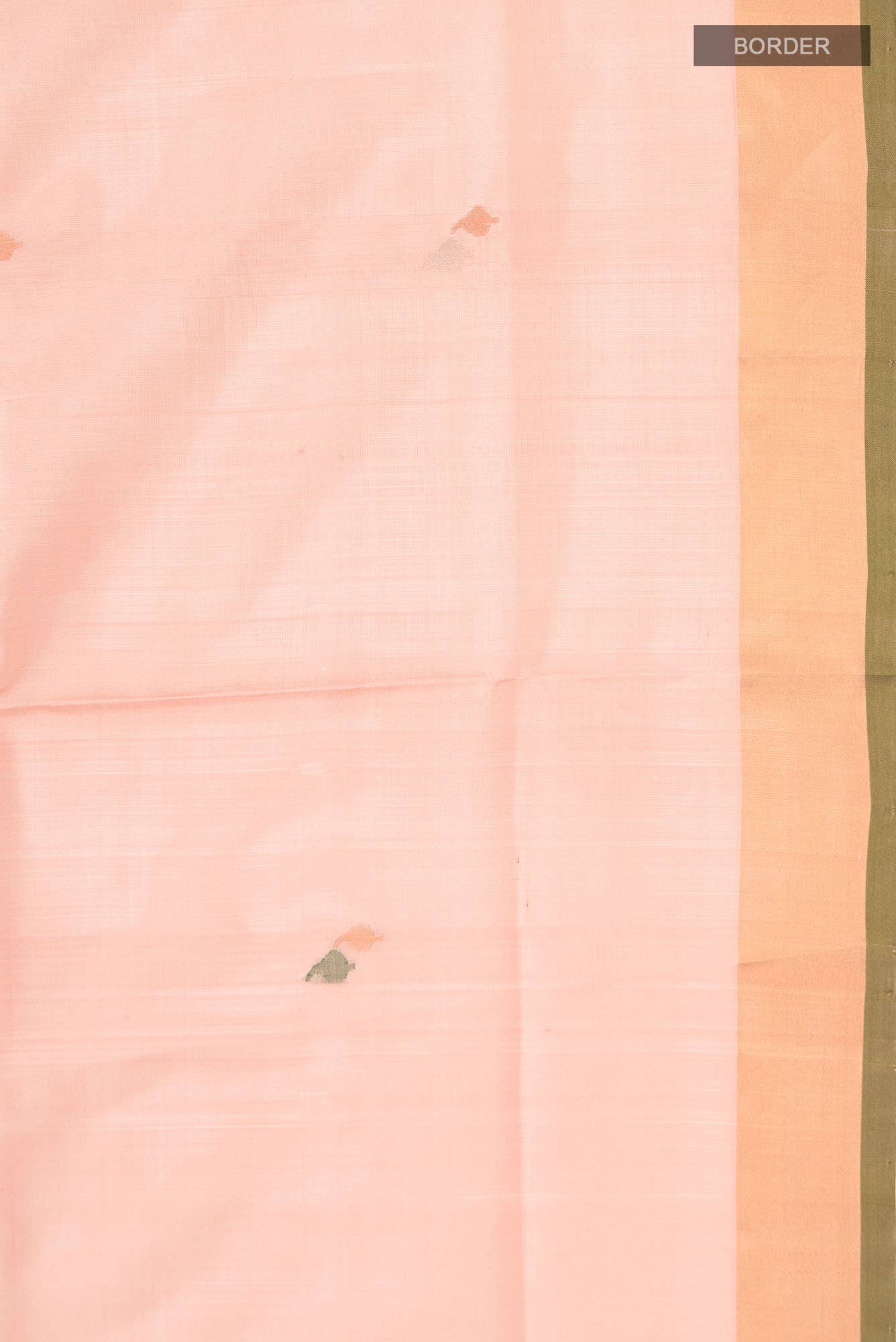 Peach Uppada Silk Saree