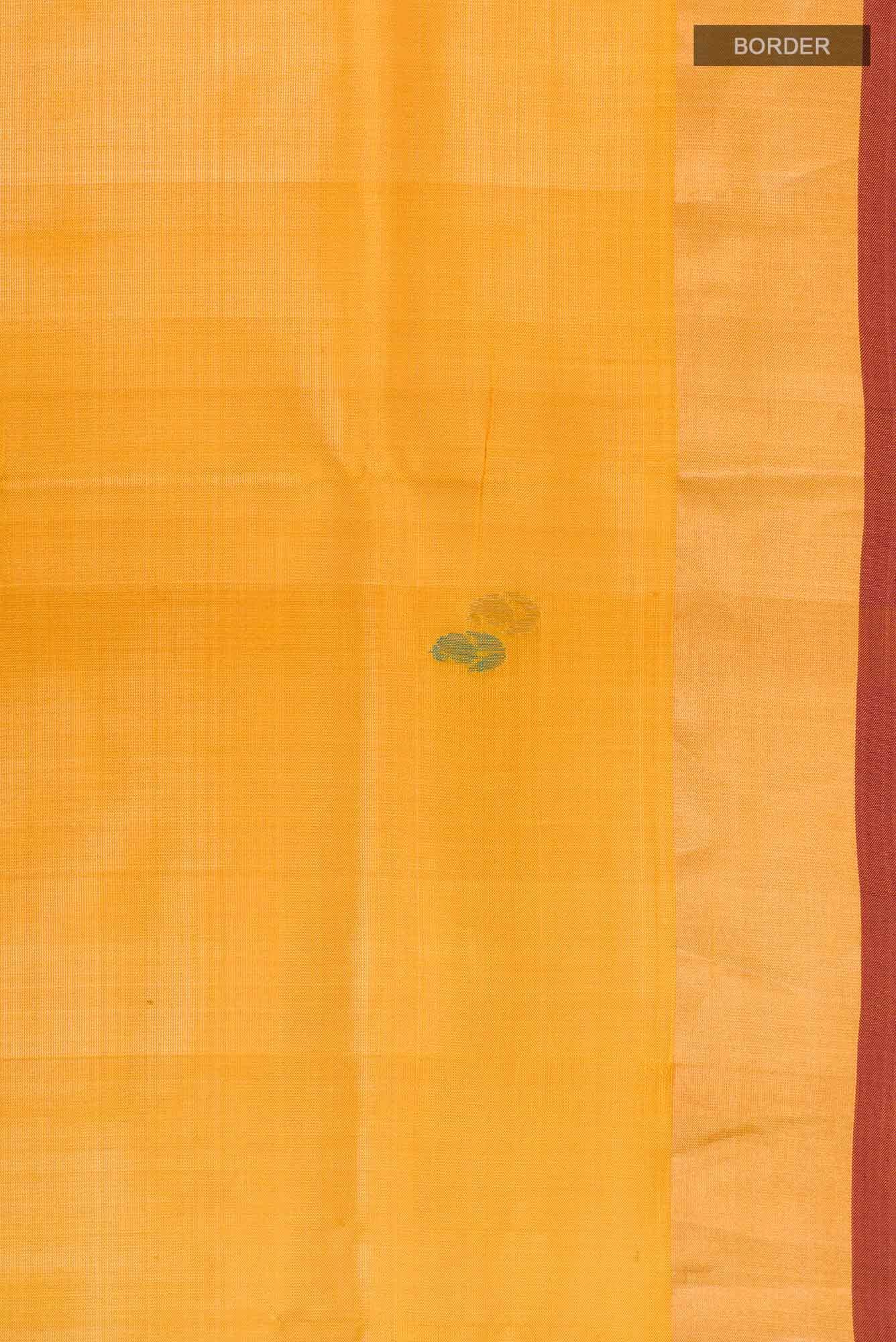 Yellow Uppada Silk Saree