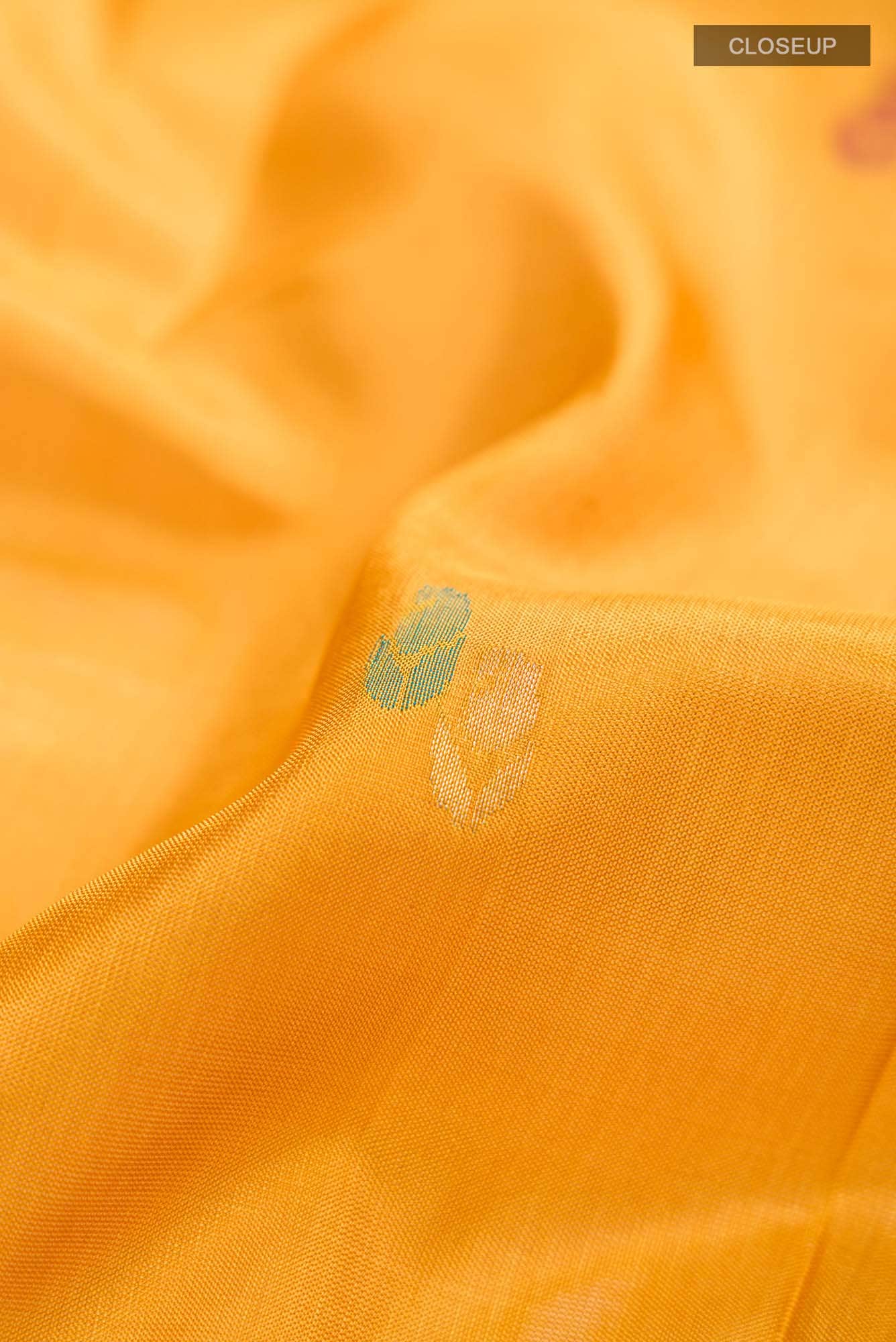 Yellow Uppada Silk Saree