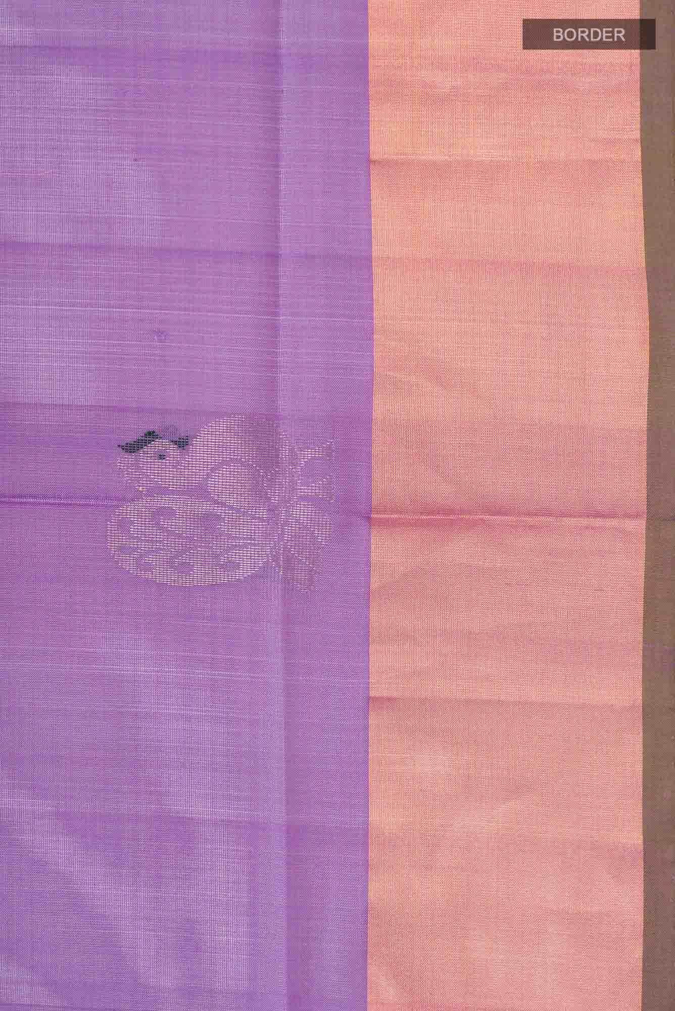 Lavender Uppada Silk Saree