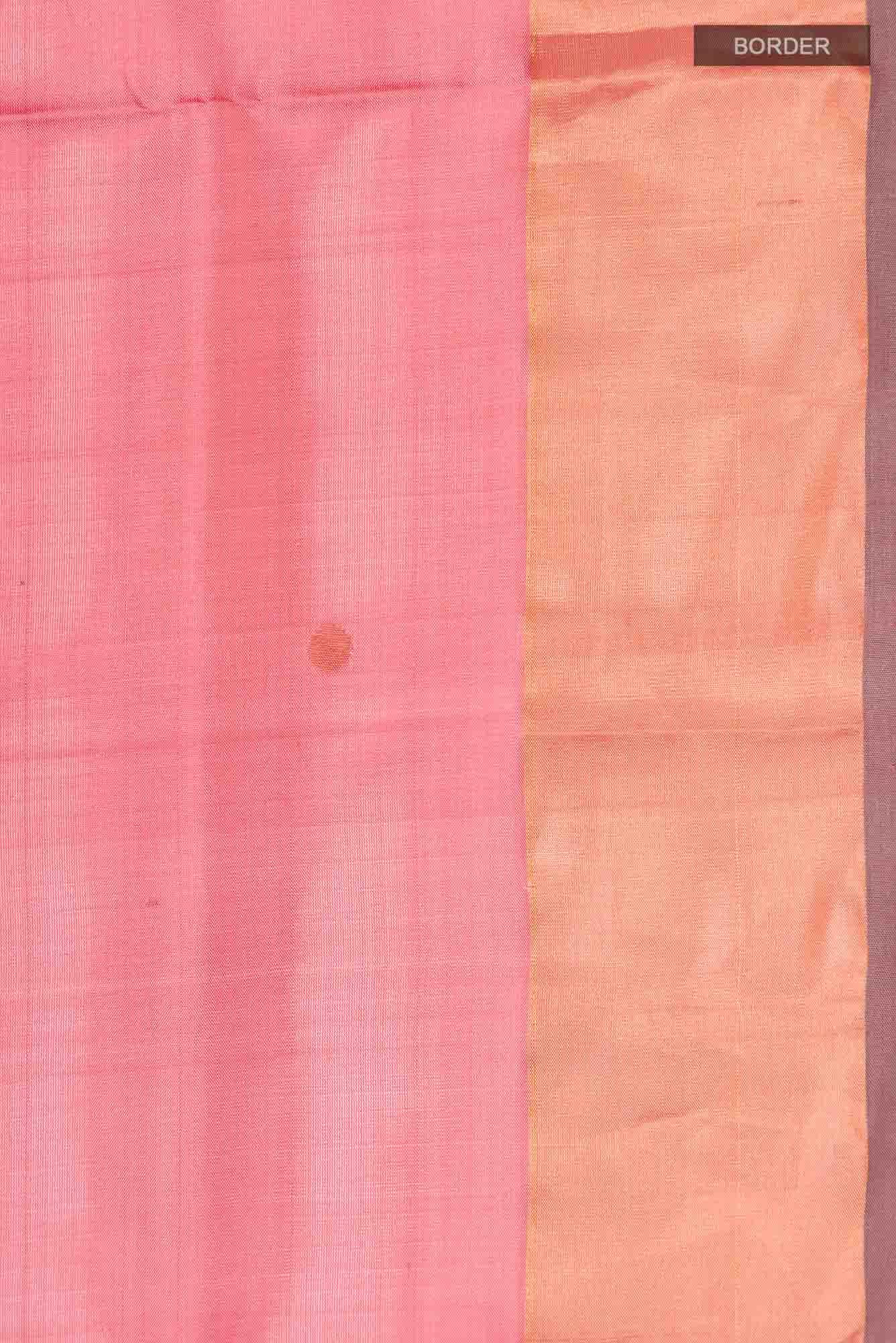 Coral Uppada Silk Saree