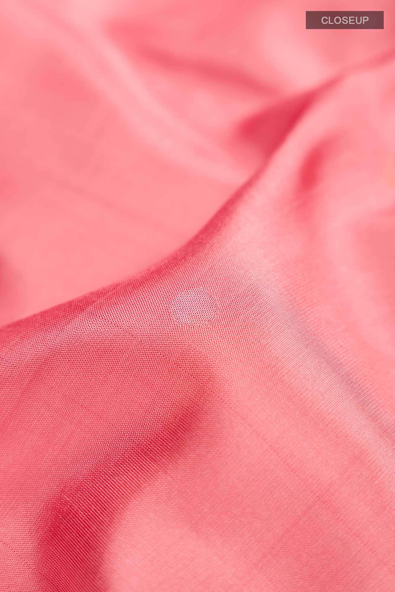 Coral Uppada Silk Saree