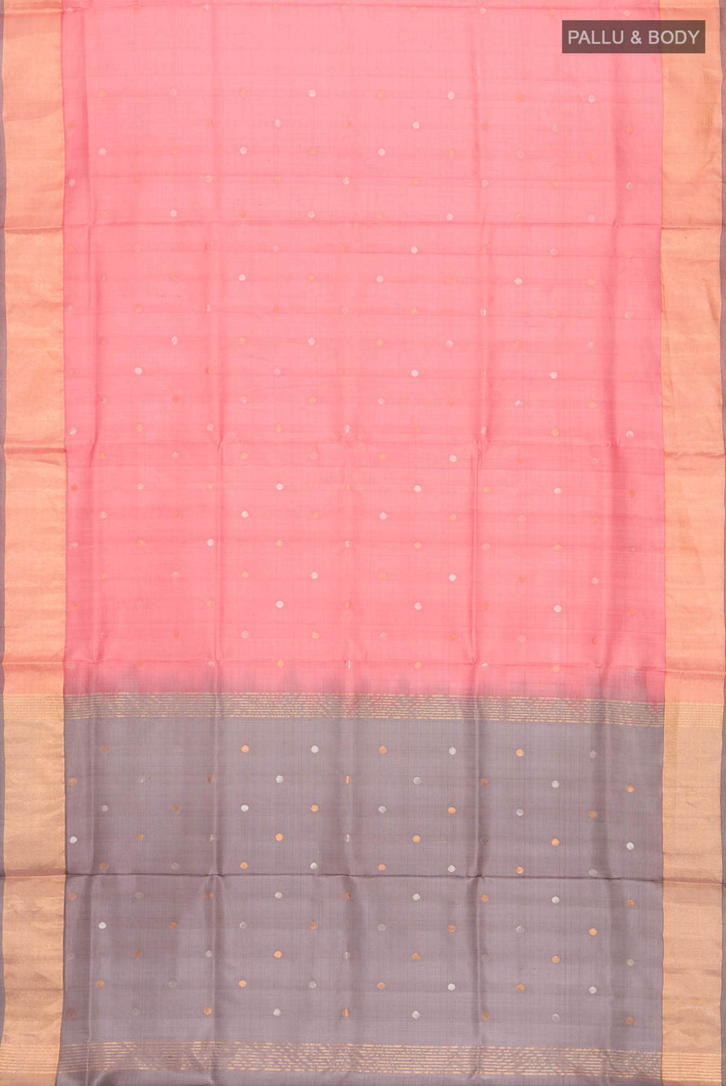 Coral Uppada Silk Saree