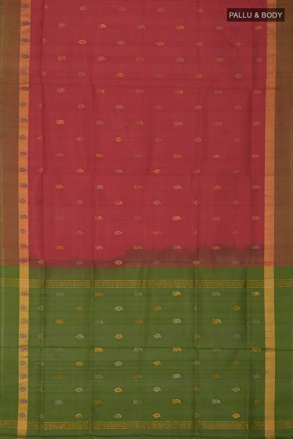 Red Uppada Silk Saree