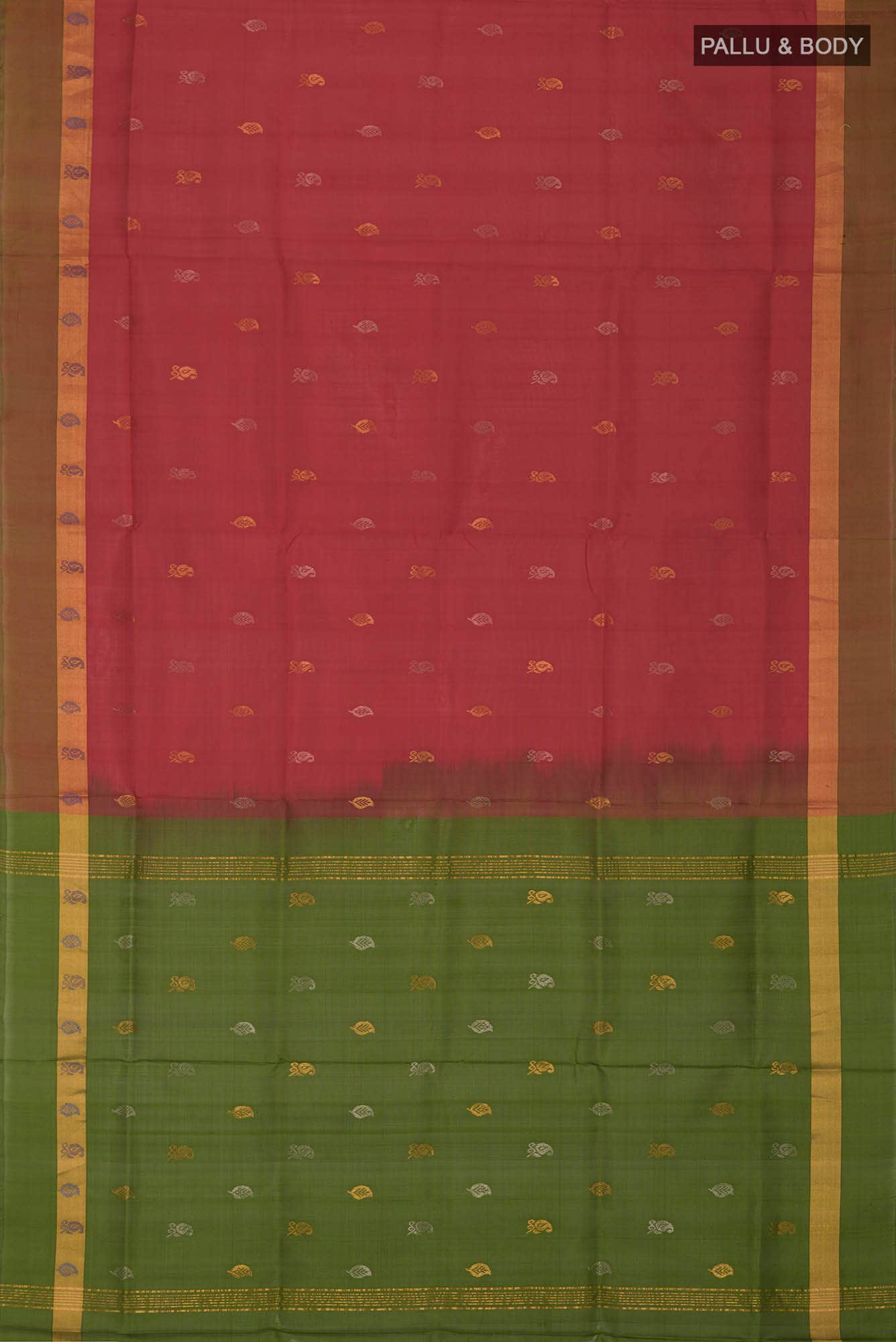 Red Uppada Silk Saree
