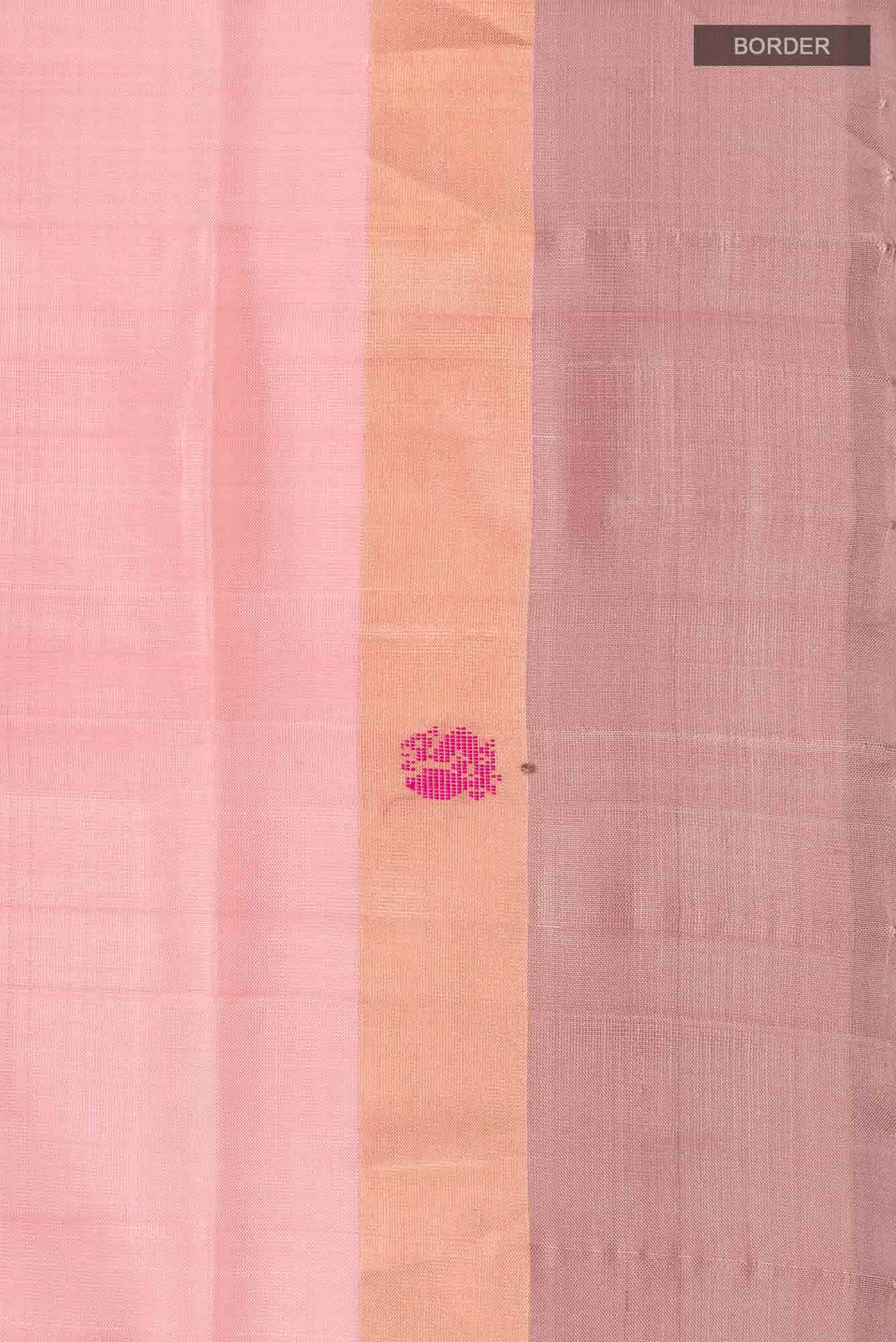Pink Uppada Silk Saree
