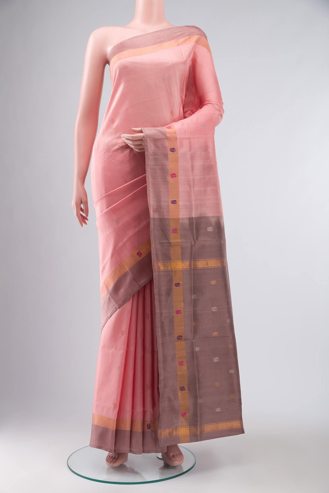 Pink Uppada Silk Saree