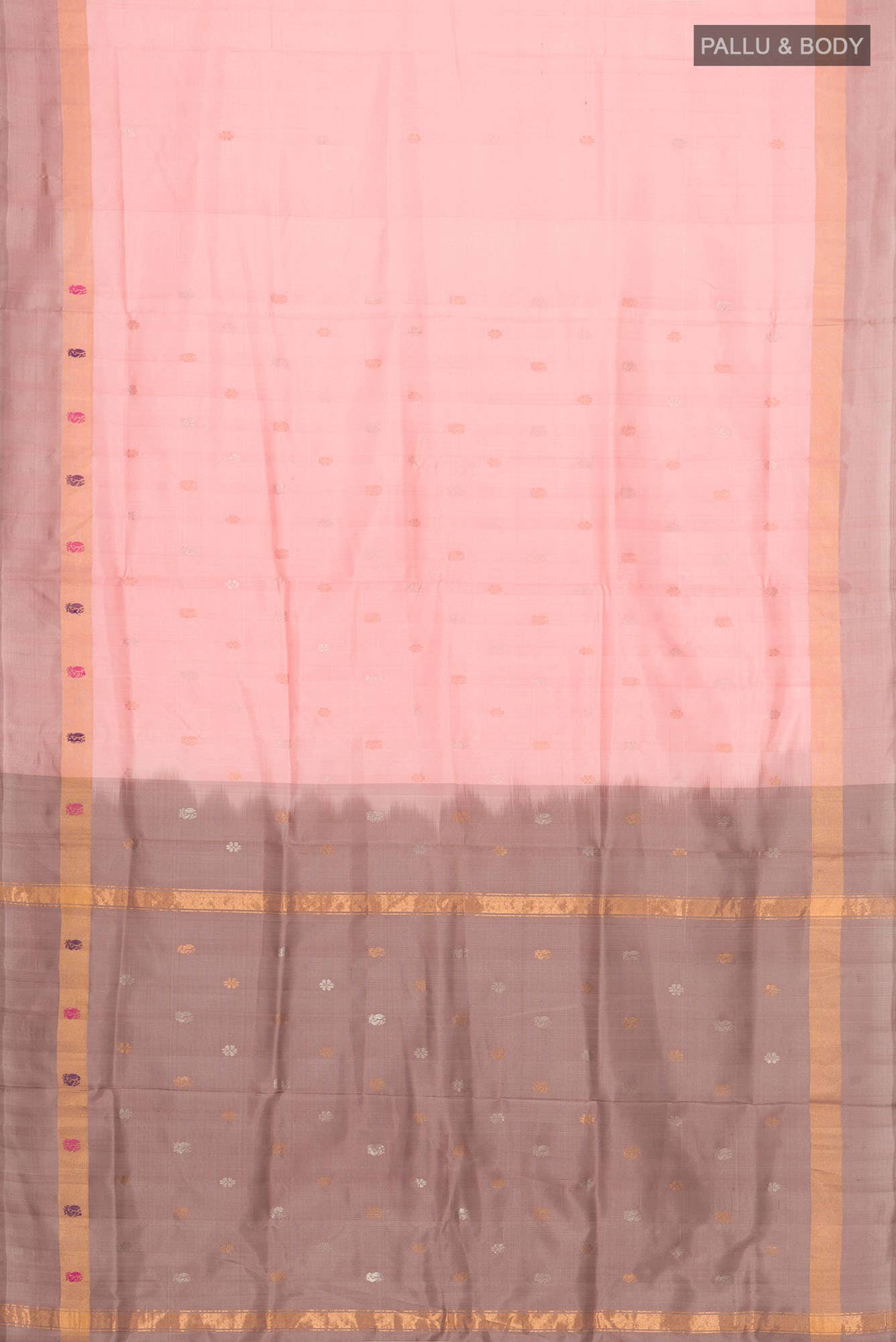 Pink Uppada Silk Saree