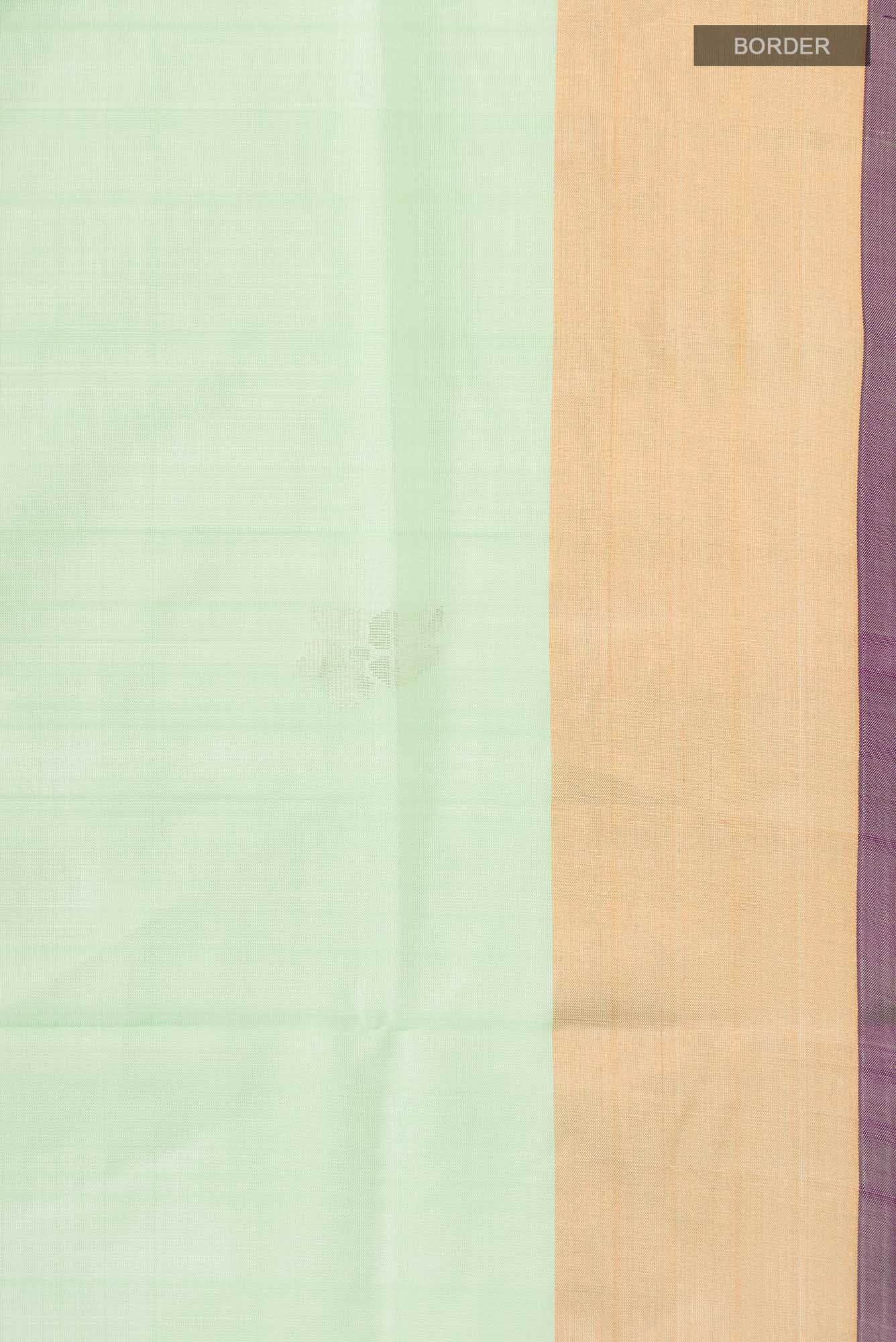 Mint Green Uppada Silk Saree