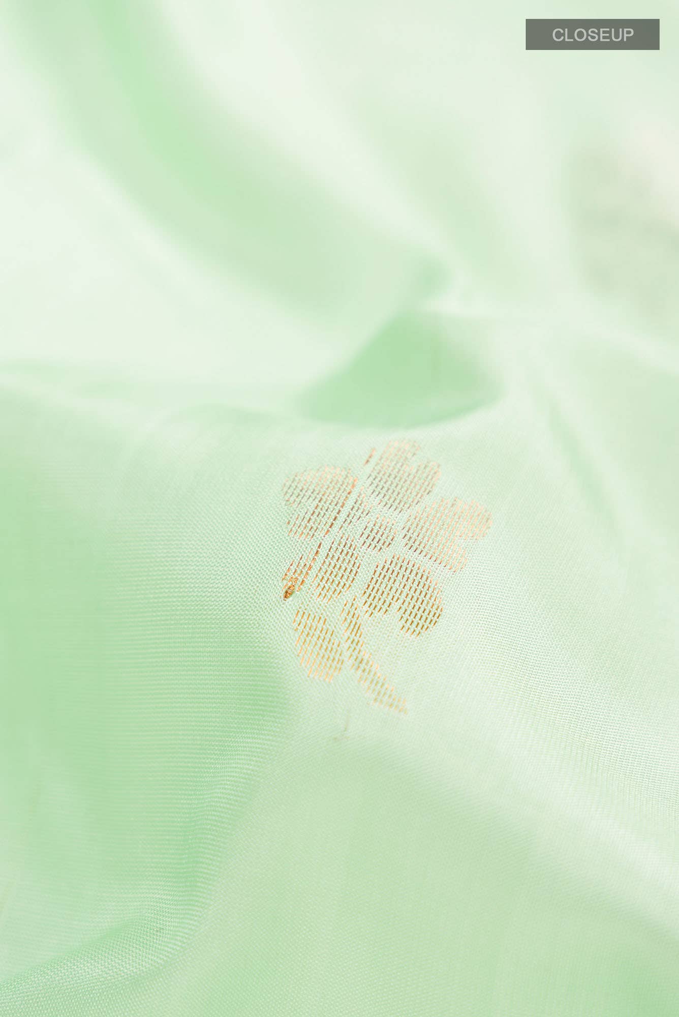 Mint Green Uppada Silk Saree