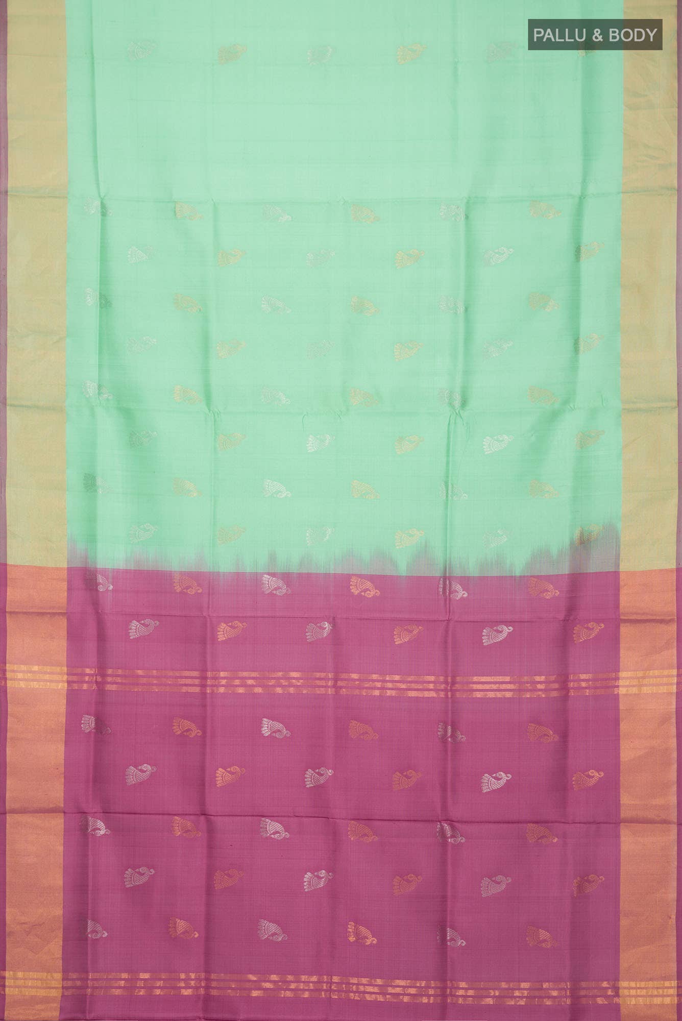 Green Uppada Silk Saree
