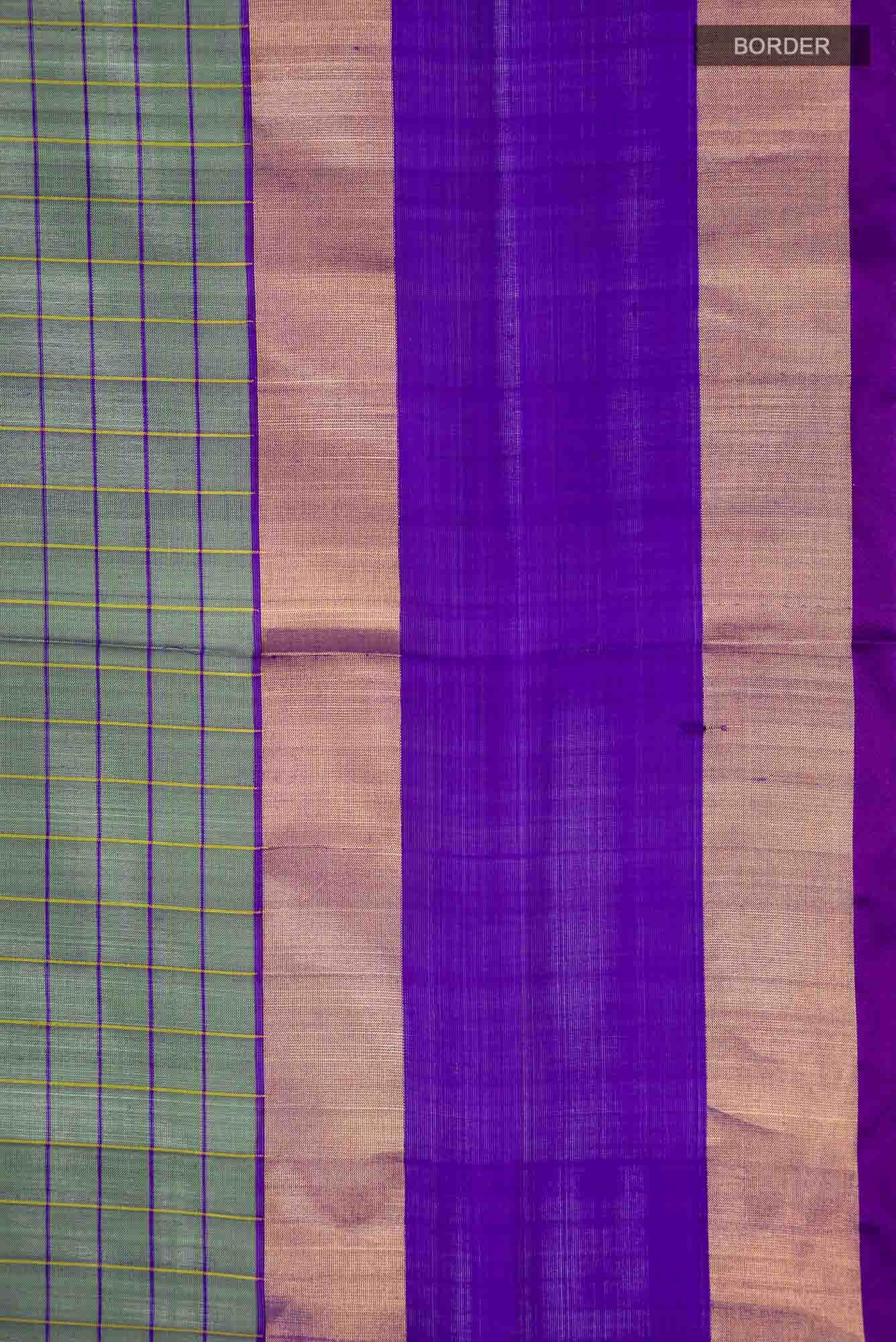 Blue Uppada Silk Saree