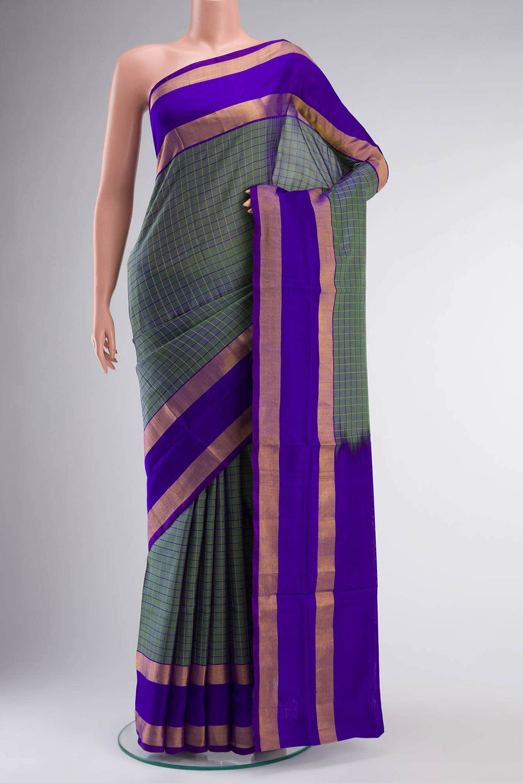 Blue Uppada Silk Saree