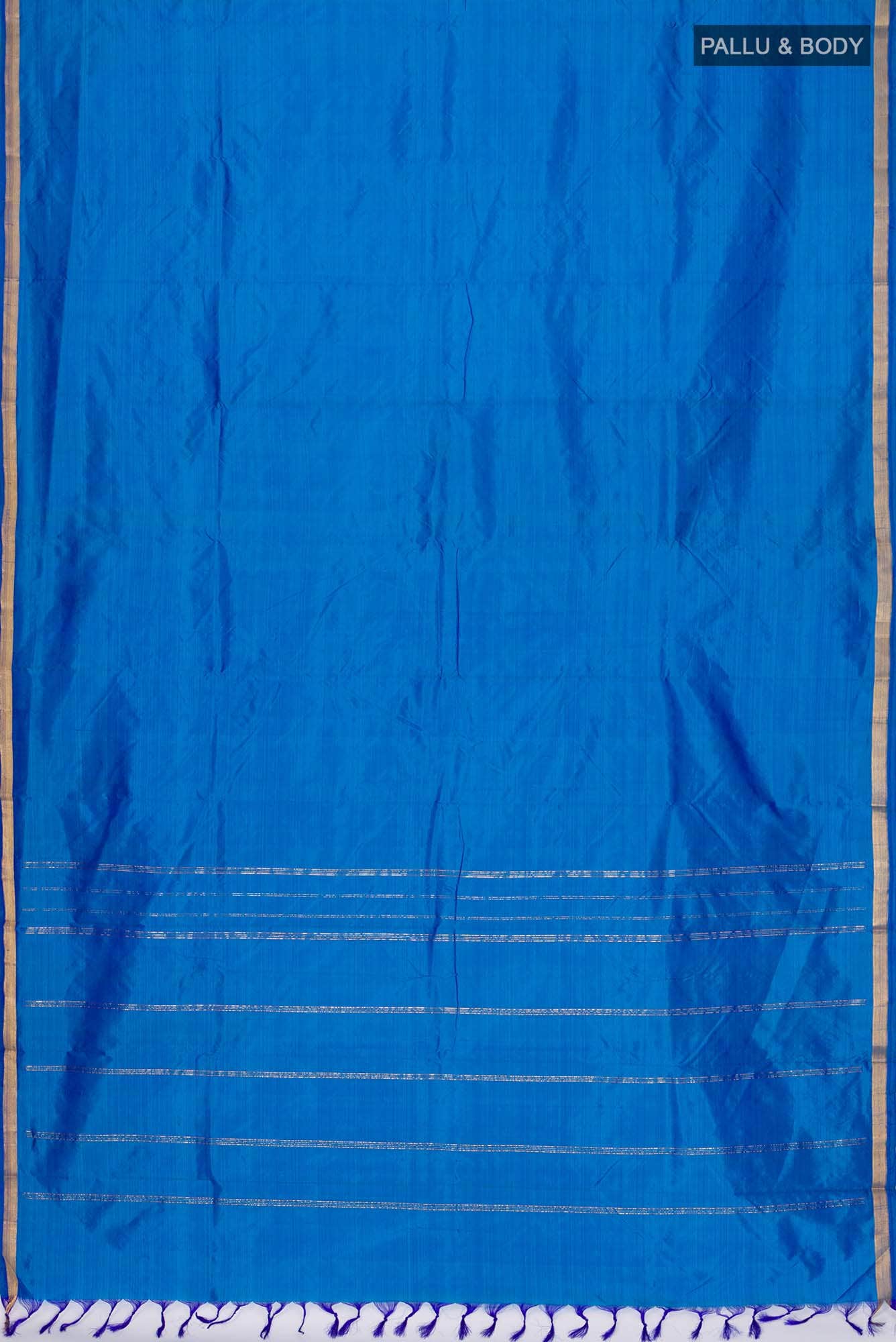 Blue Kanchipuram Silk Saree