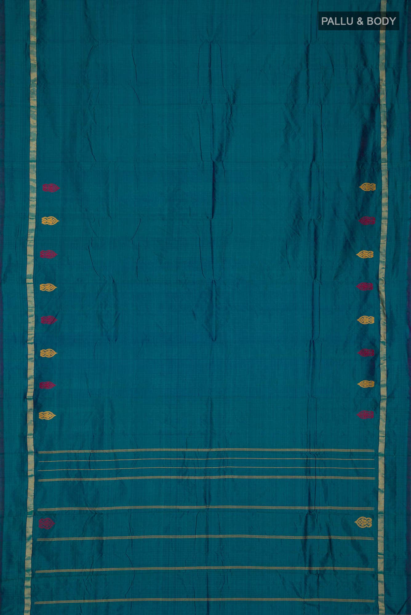Blue Kanchipuram Silk Saree