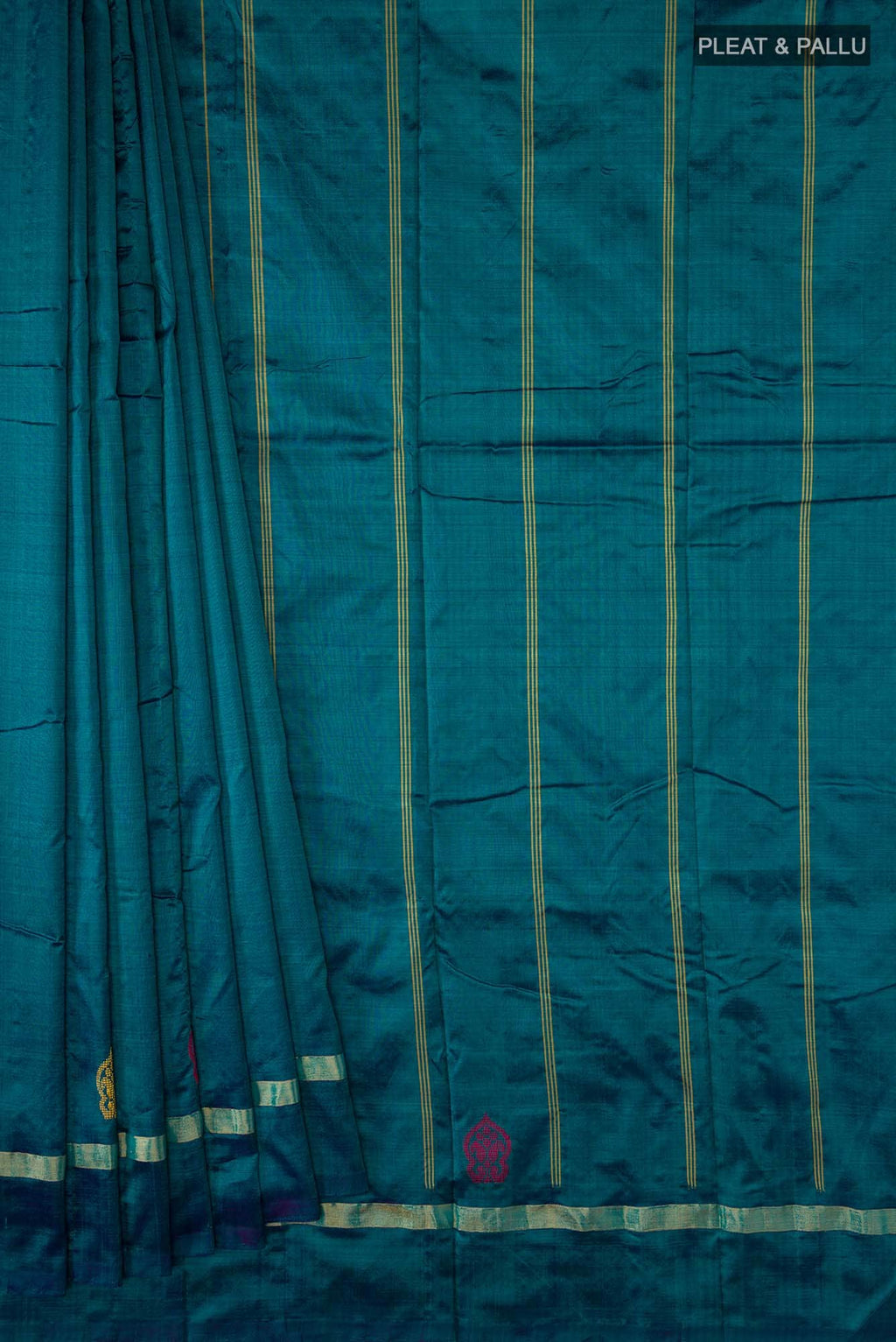 Blue Kanchipuram Silk Saree