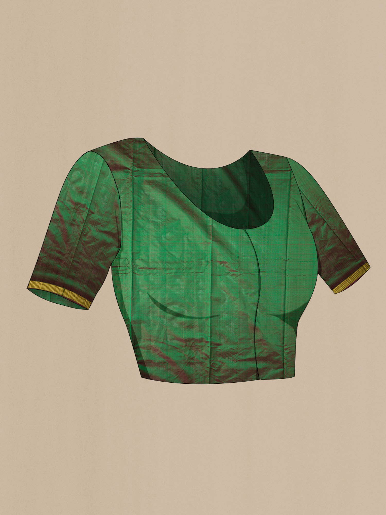 Green Kanchipuram Silk Saree