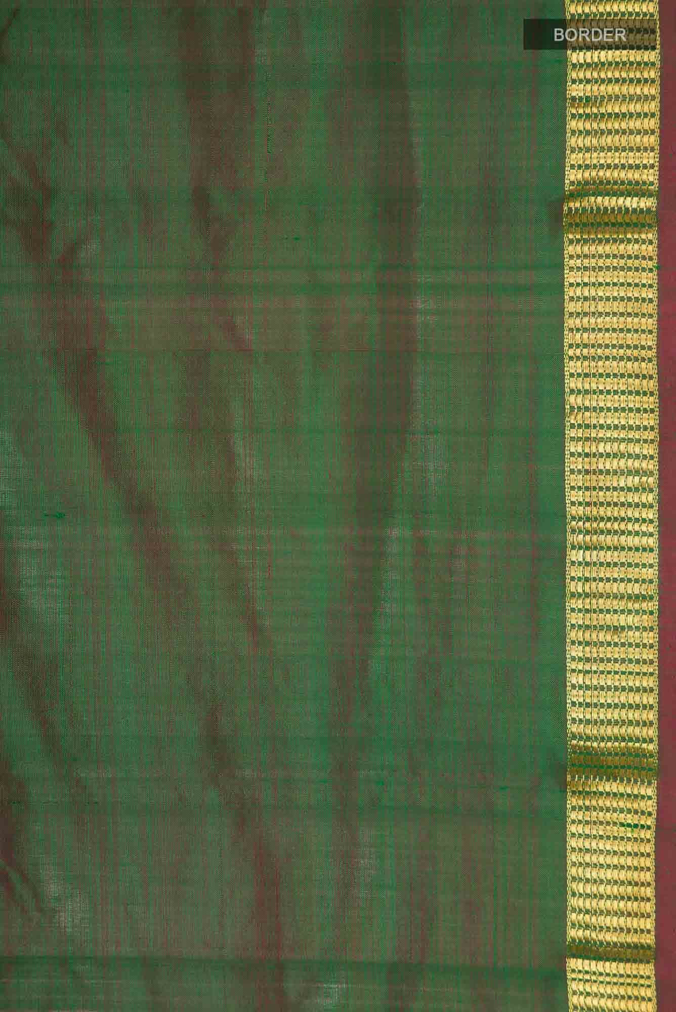 Green Kanchipuram Silk Saree