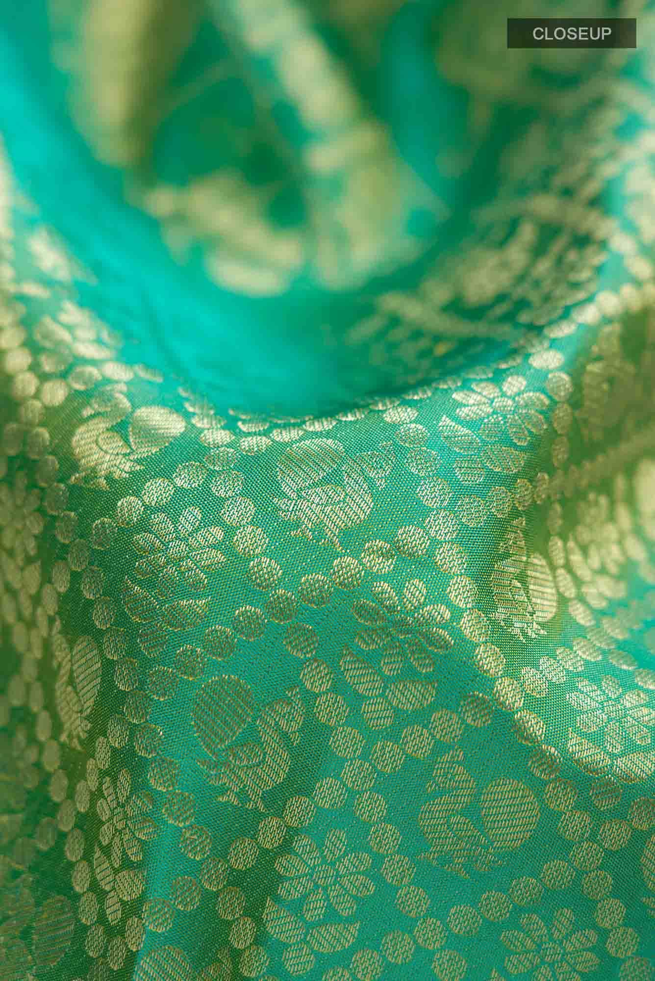 Green Kanchipuram Silk Saree
