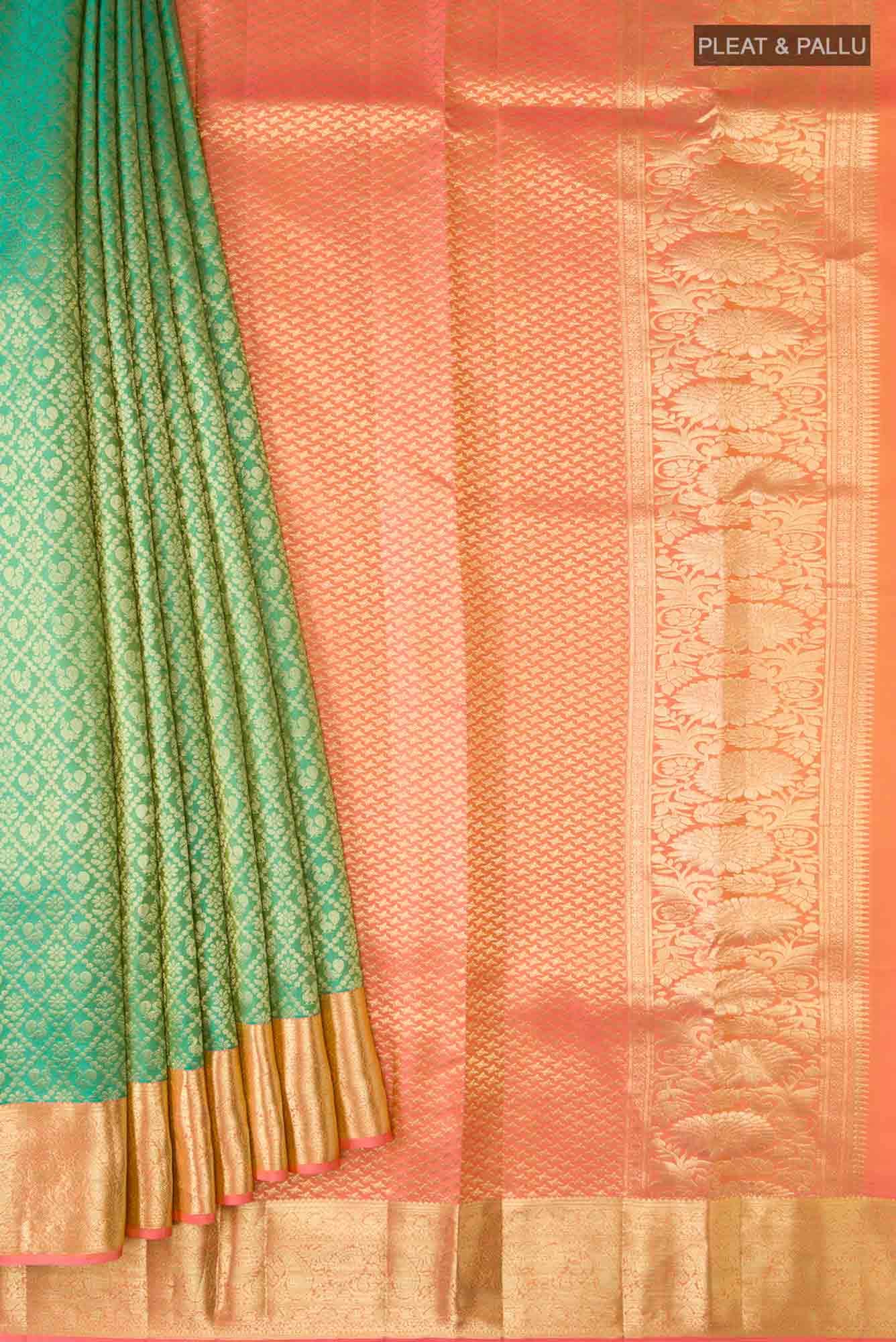 Green Kanchipuram Silk Saree
