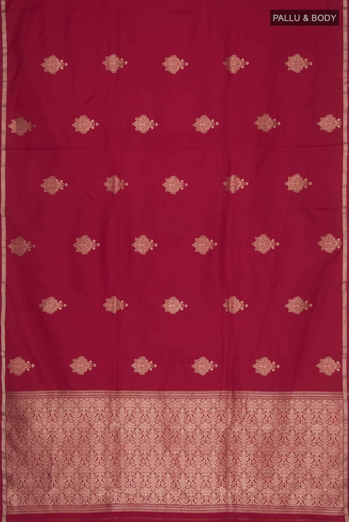 Red Banarasi Silk Saree