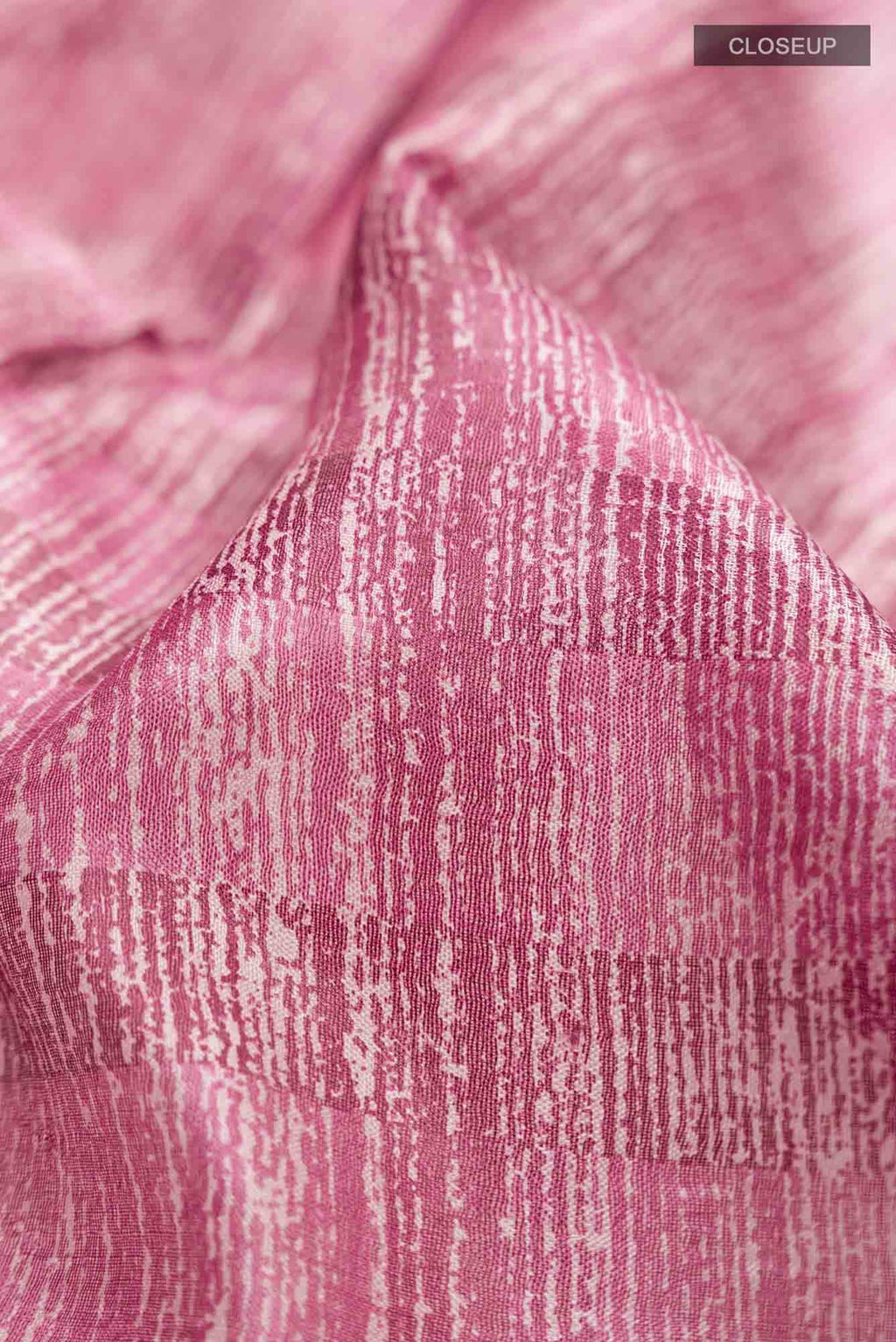 Magenta Bhagalpuri Tussar Silk Saree