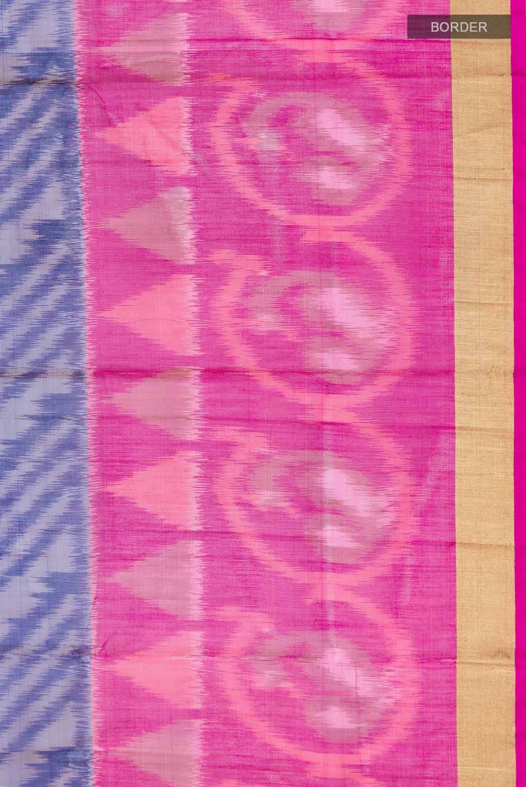 Blue Silk Cotton Saree