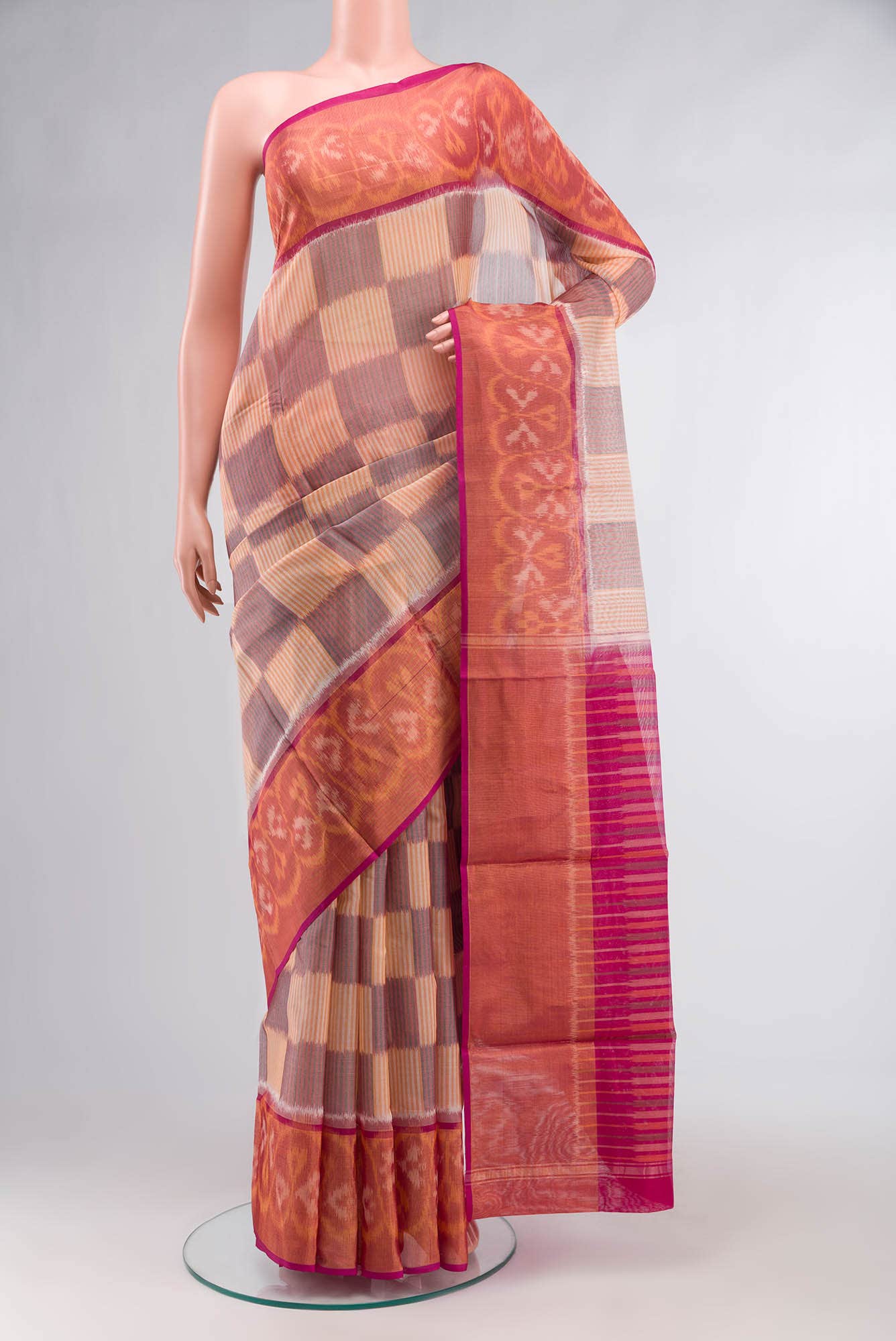 Multi Silk Cotton Saree