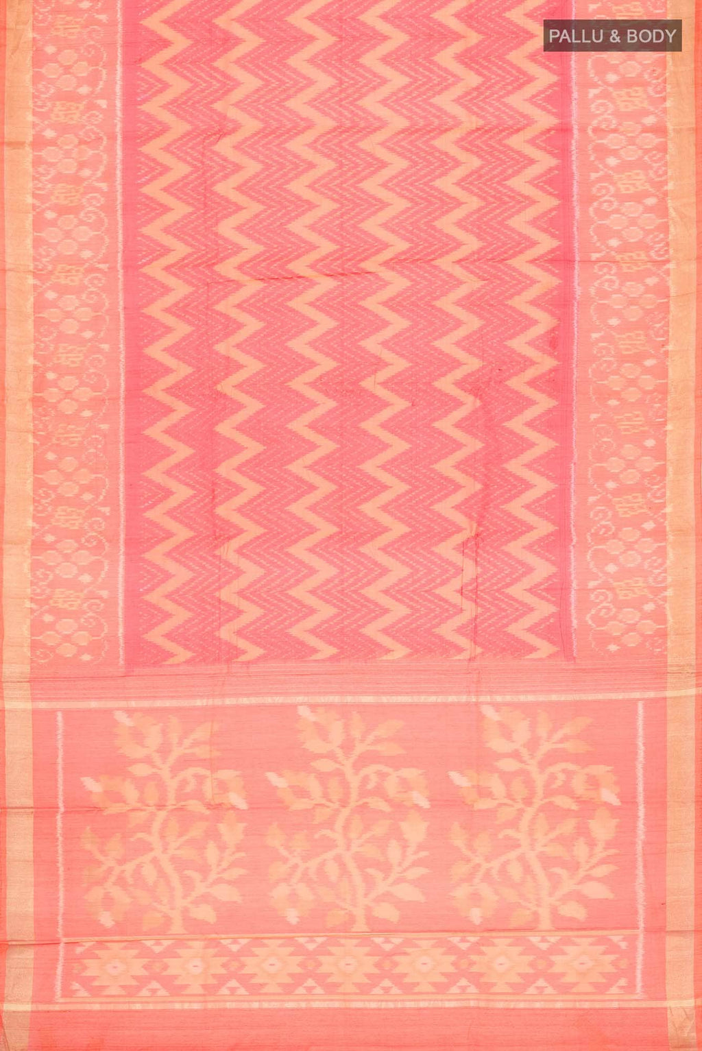 Red Silk Cotton Saree