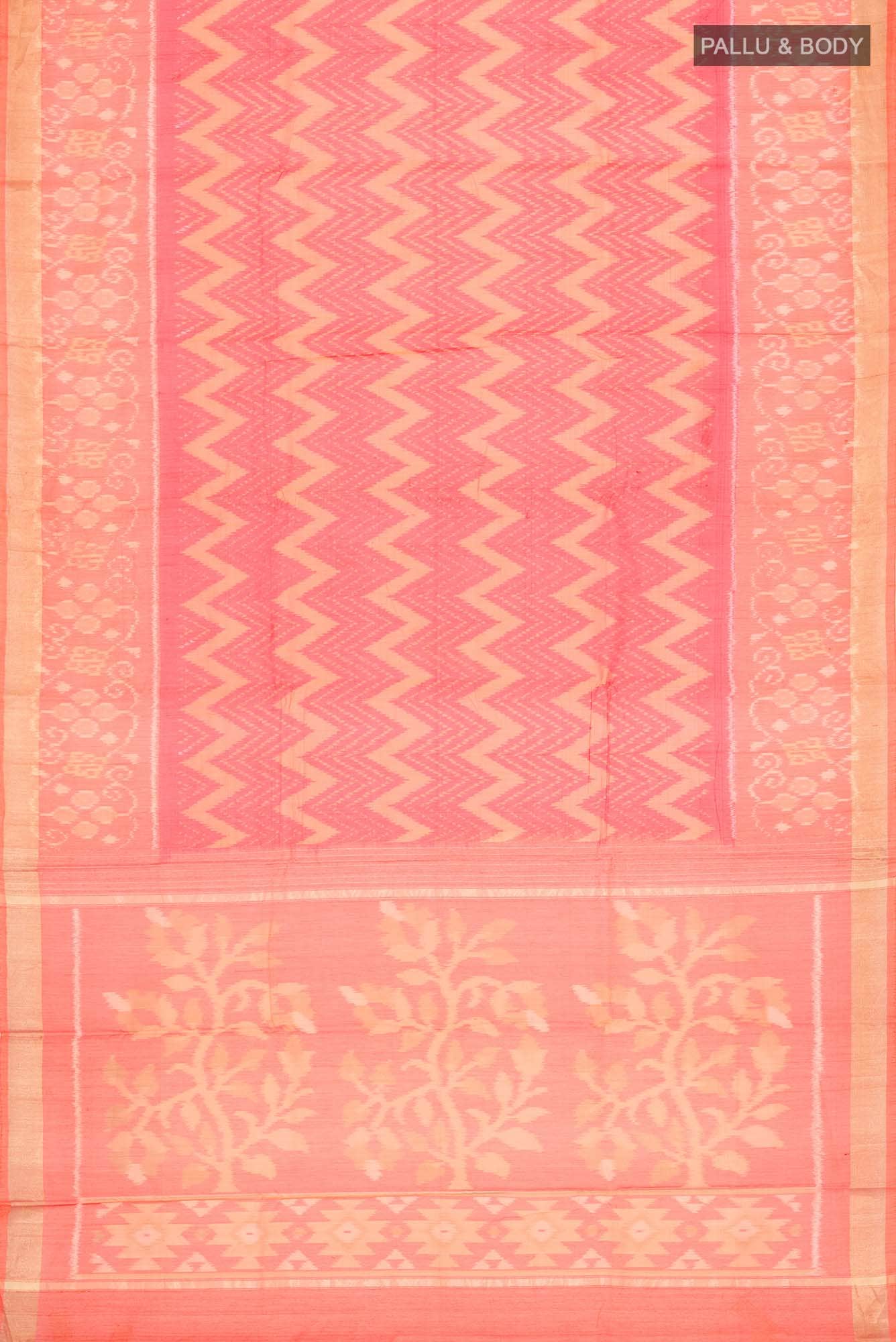 Red Silk Cotton Saree