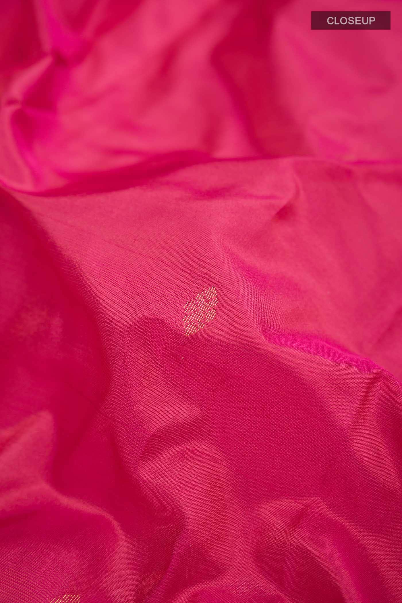 Pink Bangalore Silk Saree