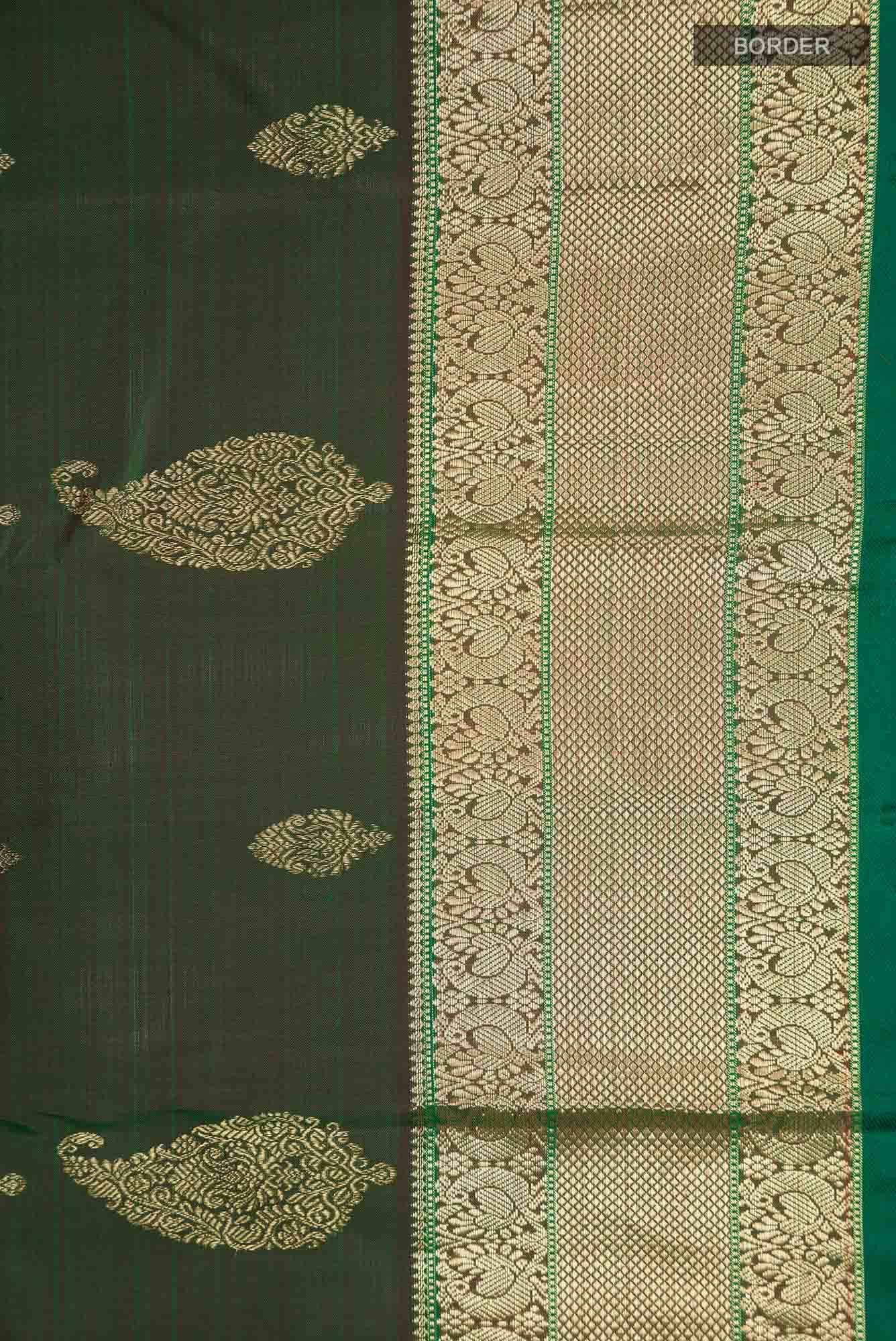 Green Kanchipuram Silk Saree